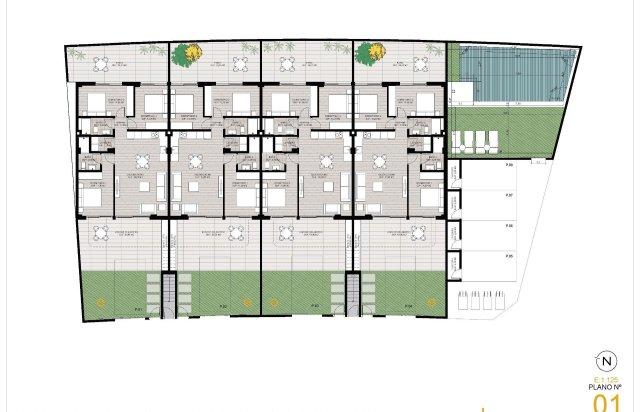 Bungalow - New Build - San Pedro del Pinatar - Los Cuarteros