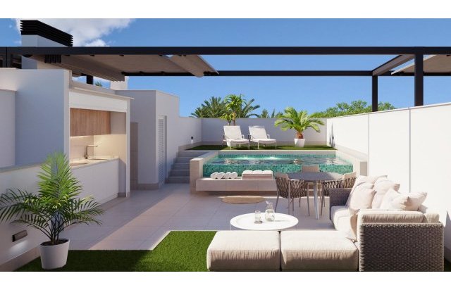 Bungalow - Obra nueva - Pilar de la Horadada - parques de Andromeda