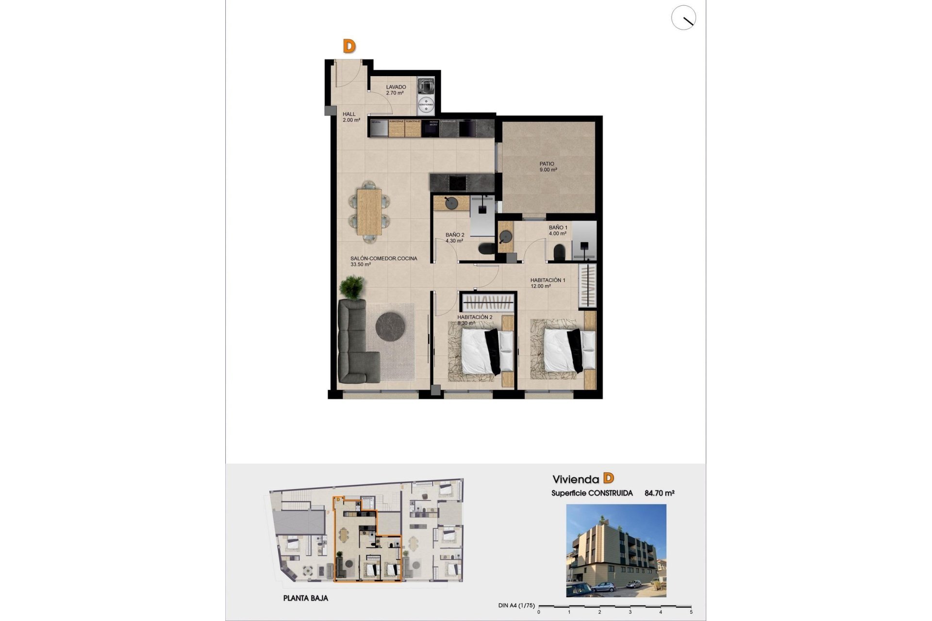 New Build - Apartment - Catral - pueblo
