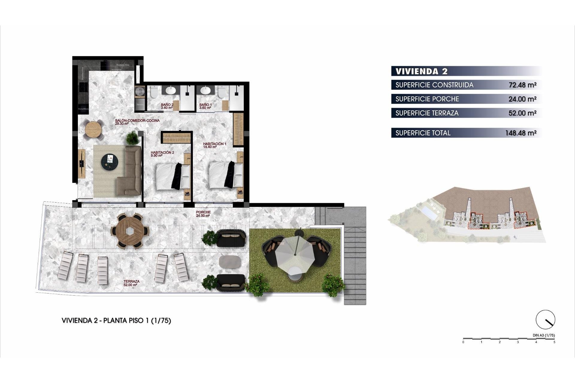 New Build - Apartment - Finestrat - Balcon de finestrat