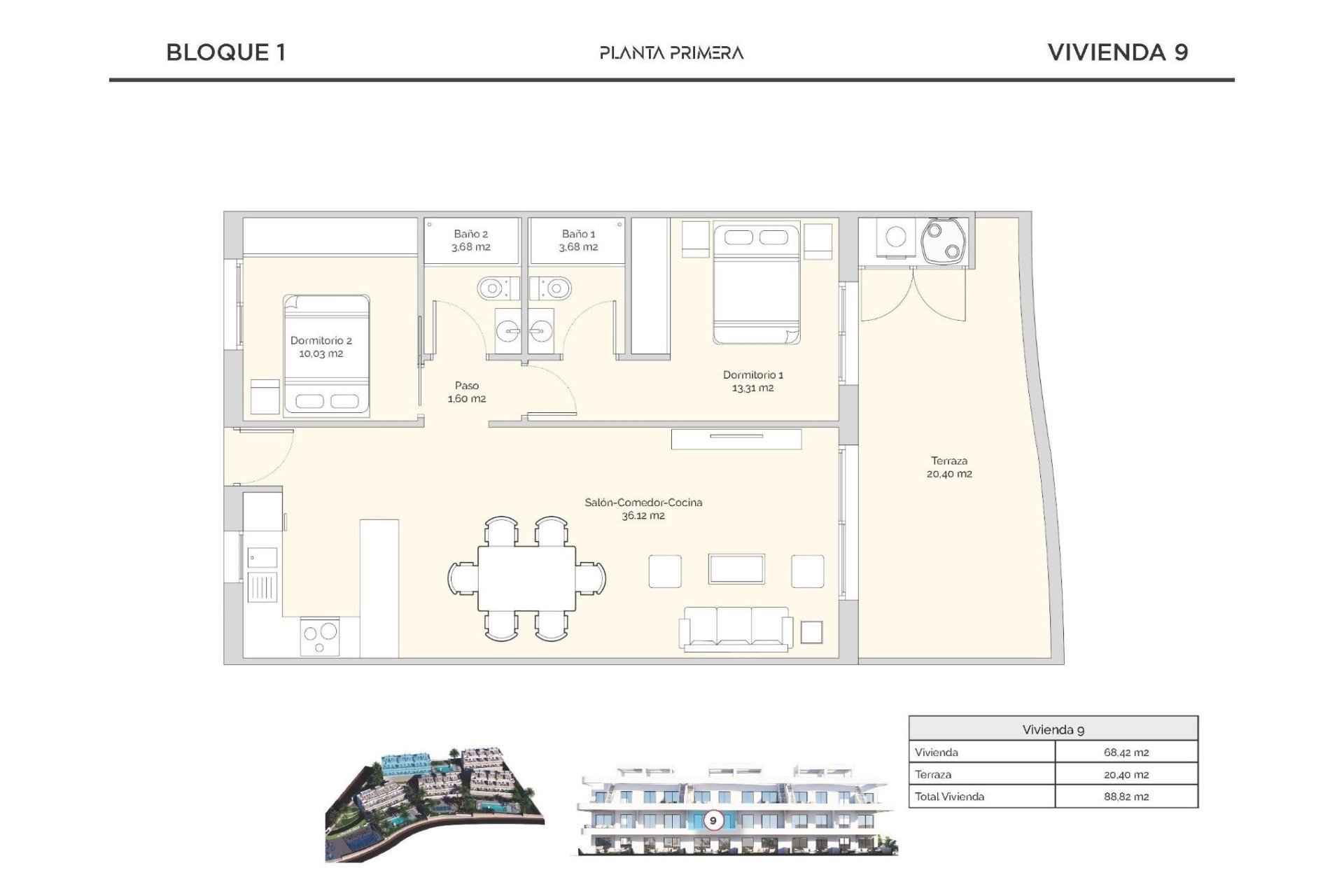 New Build - Apartment - Finestrat - Puig Campana Golf