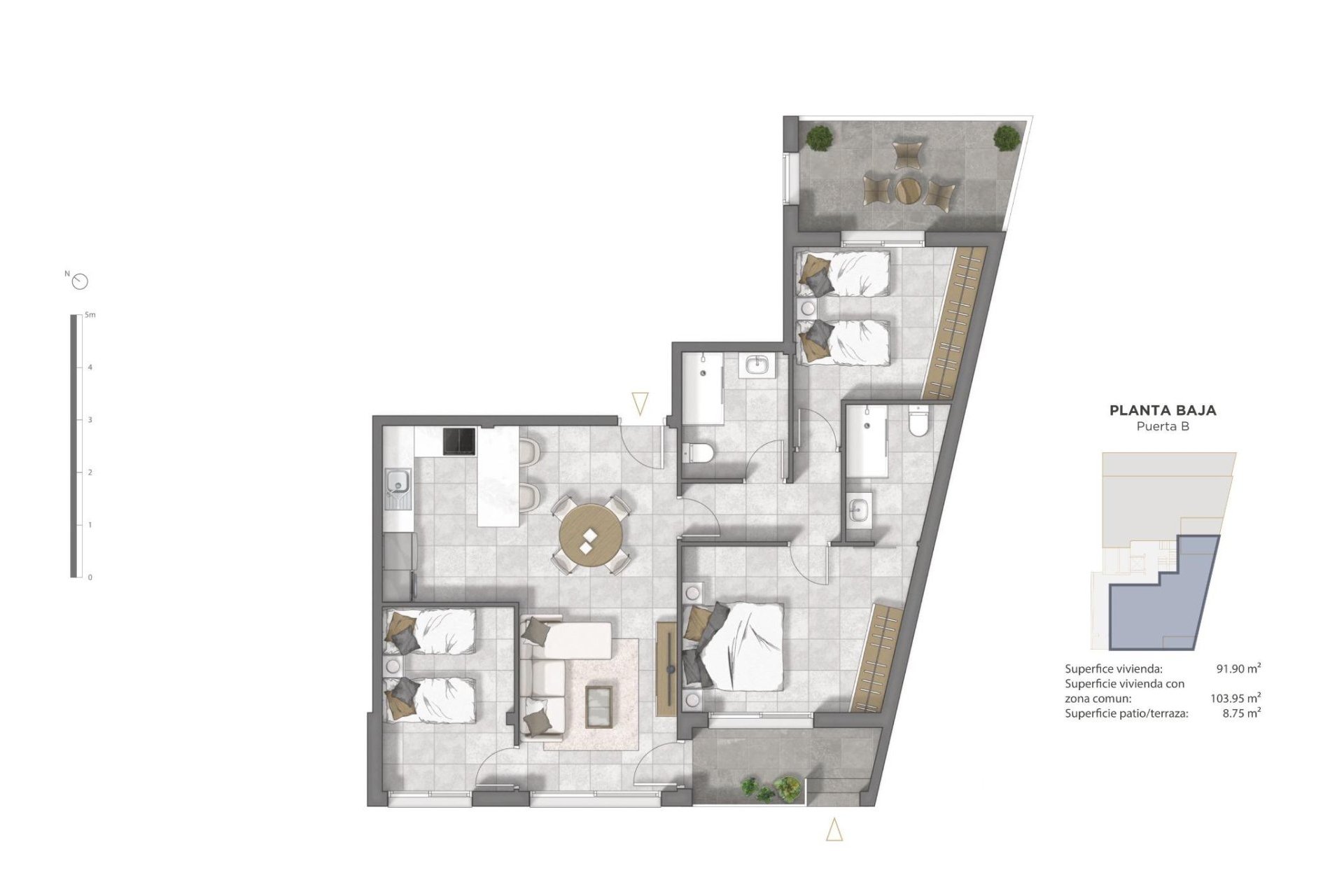 New Build - Apartment - Guardamar del Segura - Pueblo