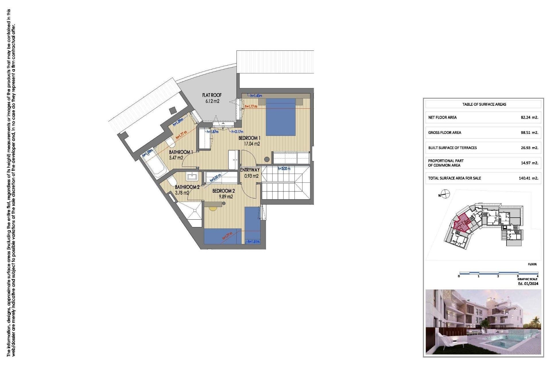 New Build - Apartment - Jávea Xàbia - Cala Blanca