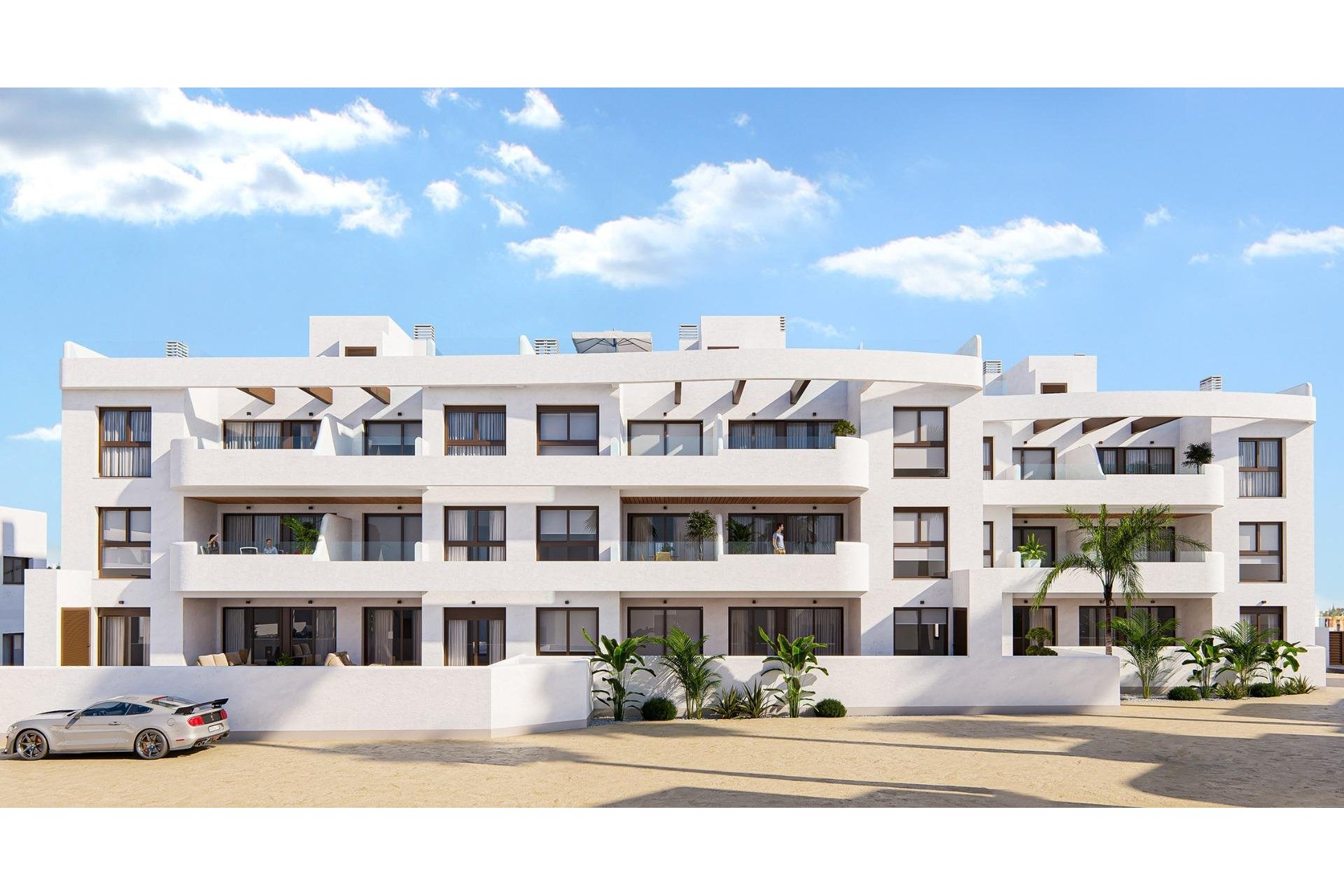 New Build - Apartment - Los Alcázares - La Serena Golf
