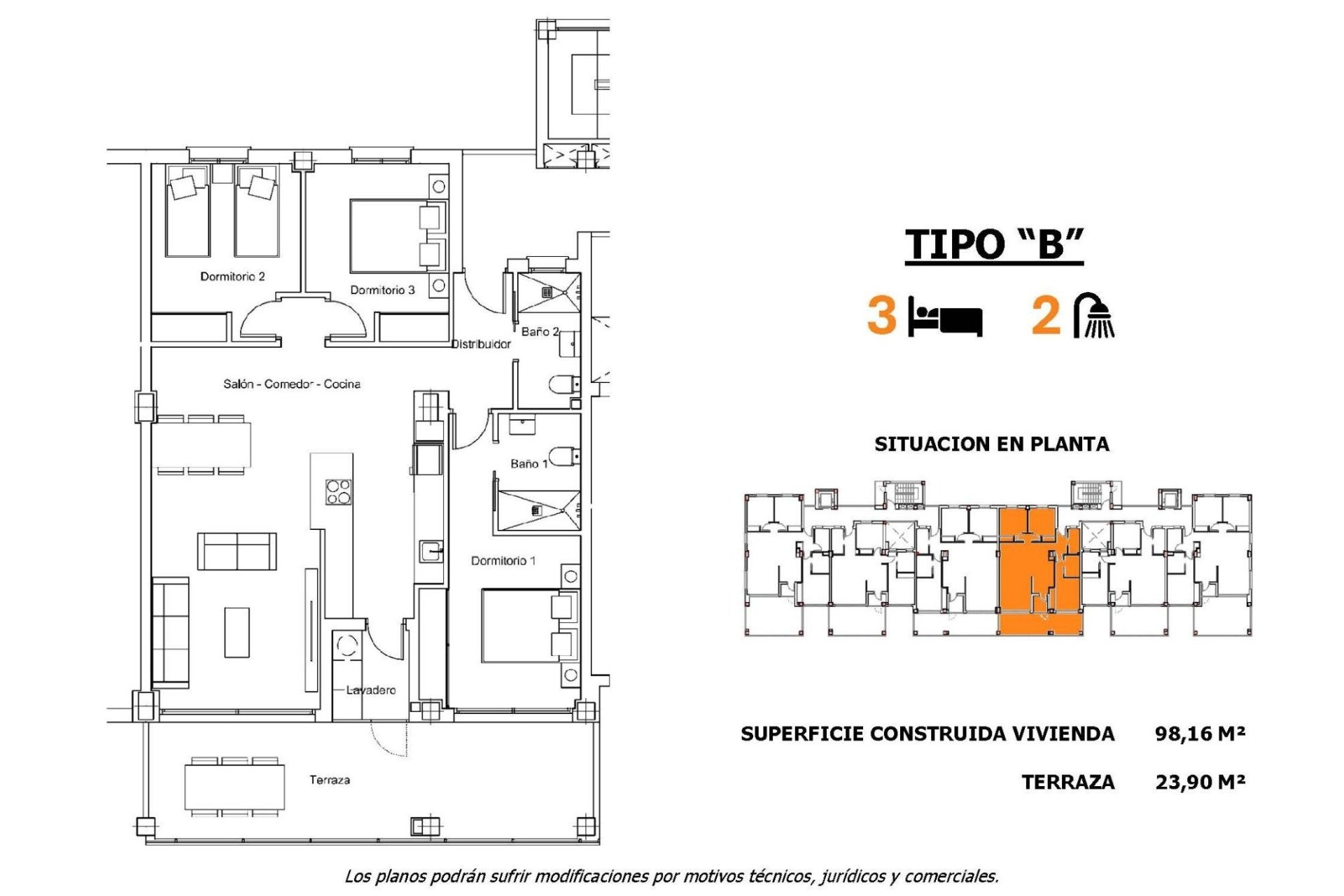 New Build - Apartment - San Miguel - Pueblo