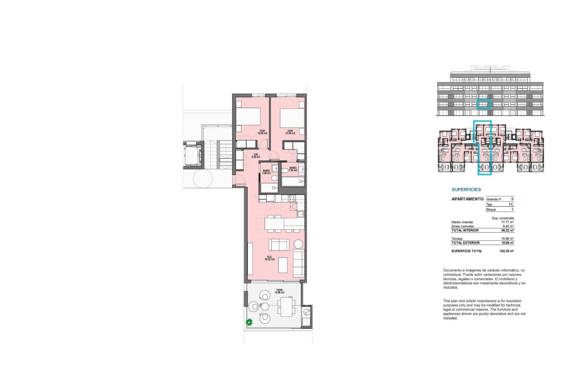 New Build - Apartment - Torre Pacheco - Santa Rosalia Lake And Life Resort
