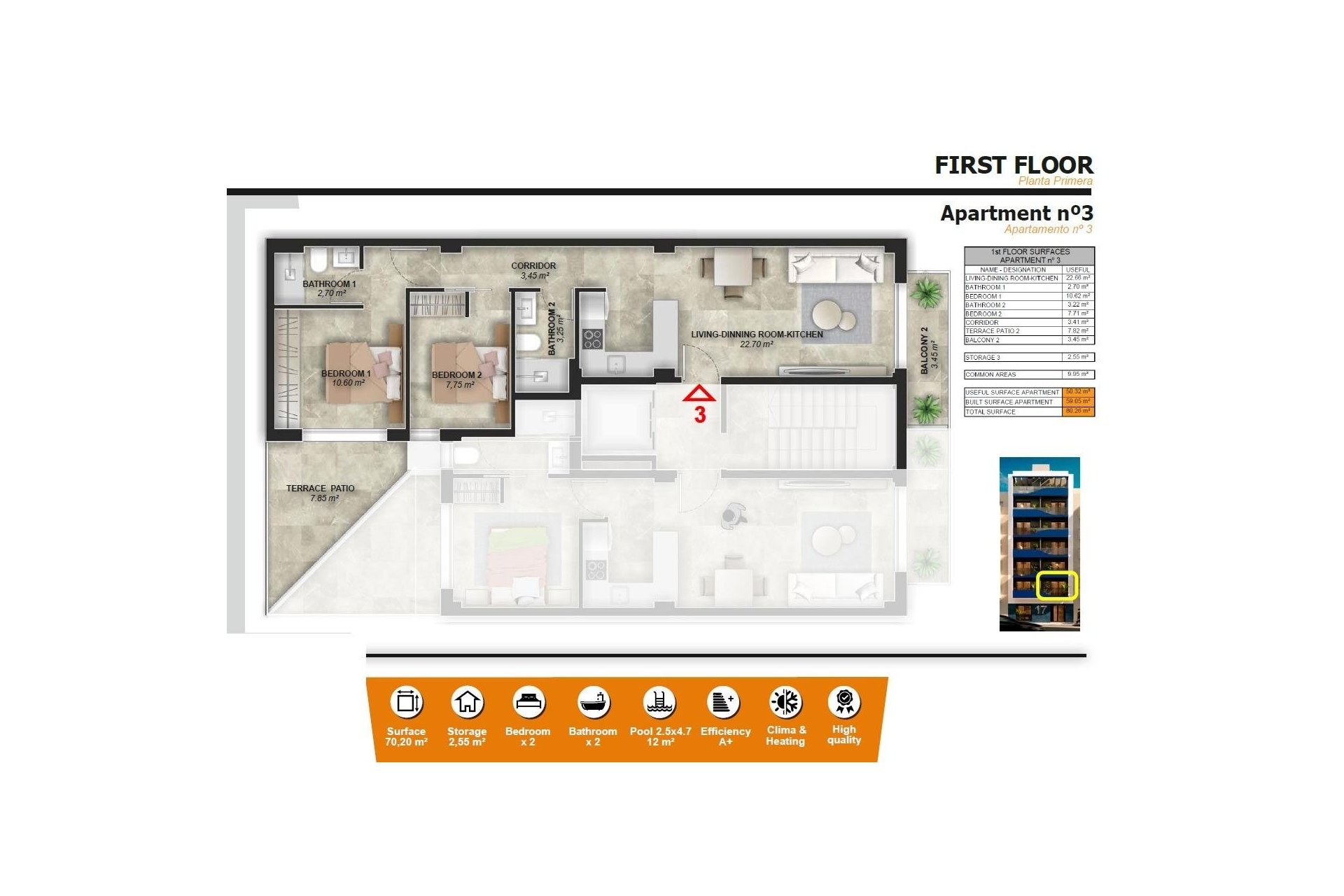 New Build - Apartment - Torrevieja - Playa del Acequión