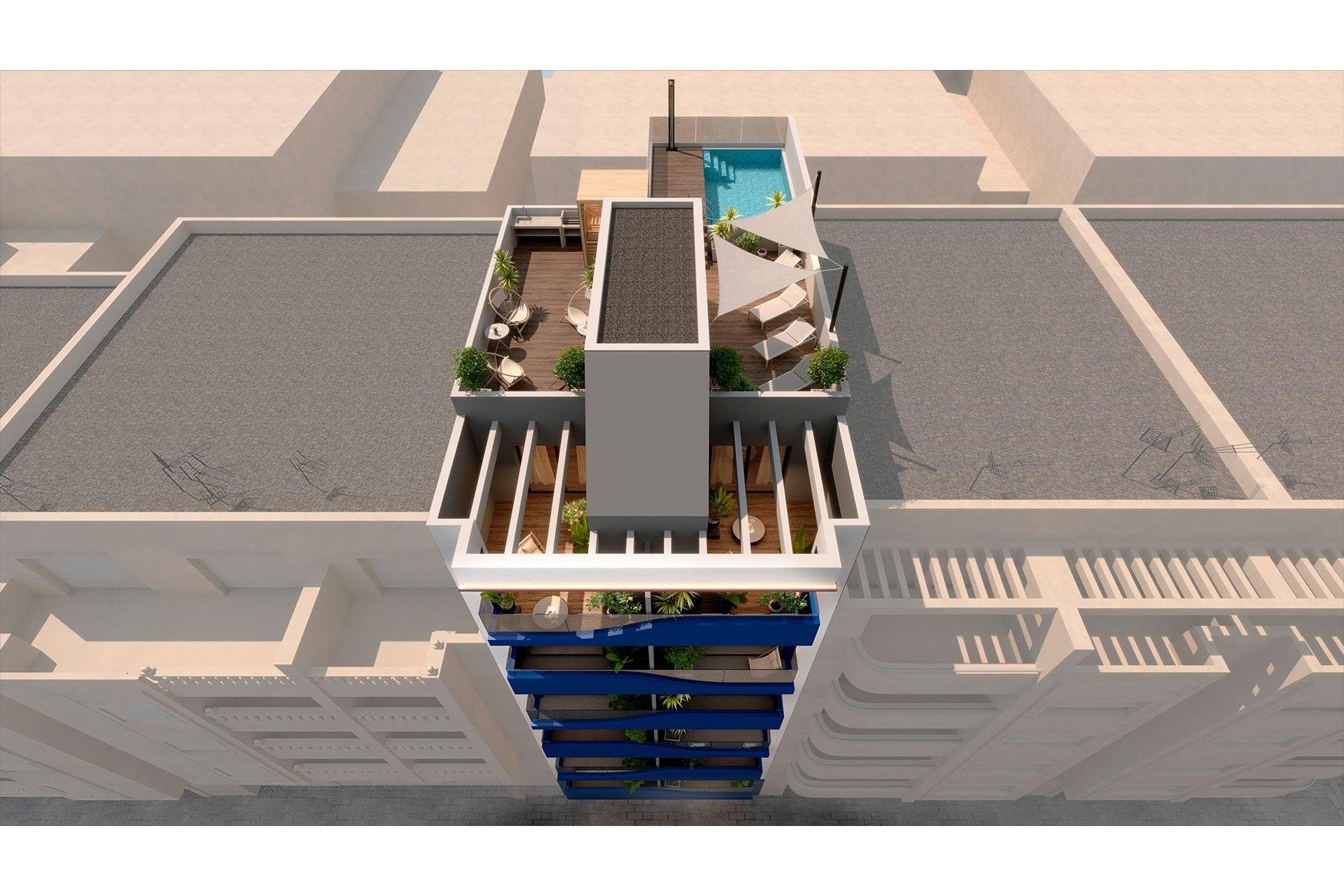 New Build - Apartment - Torrevieja - Playa del Acequión