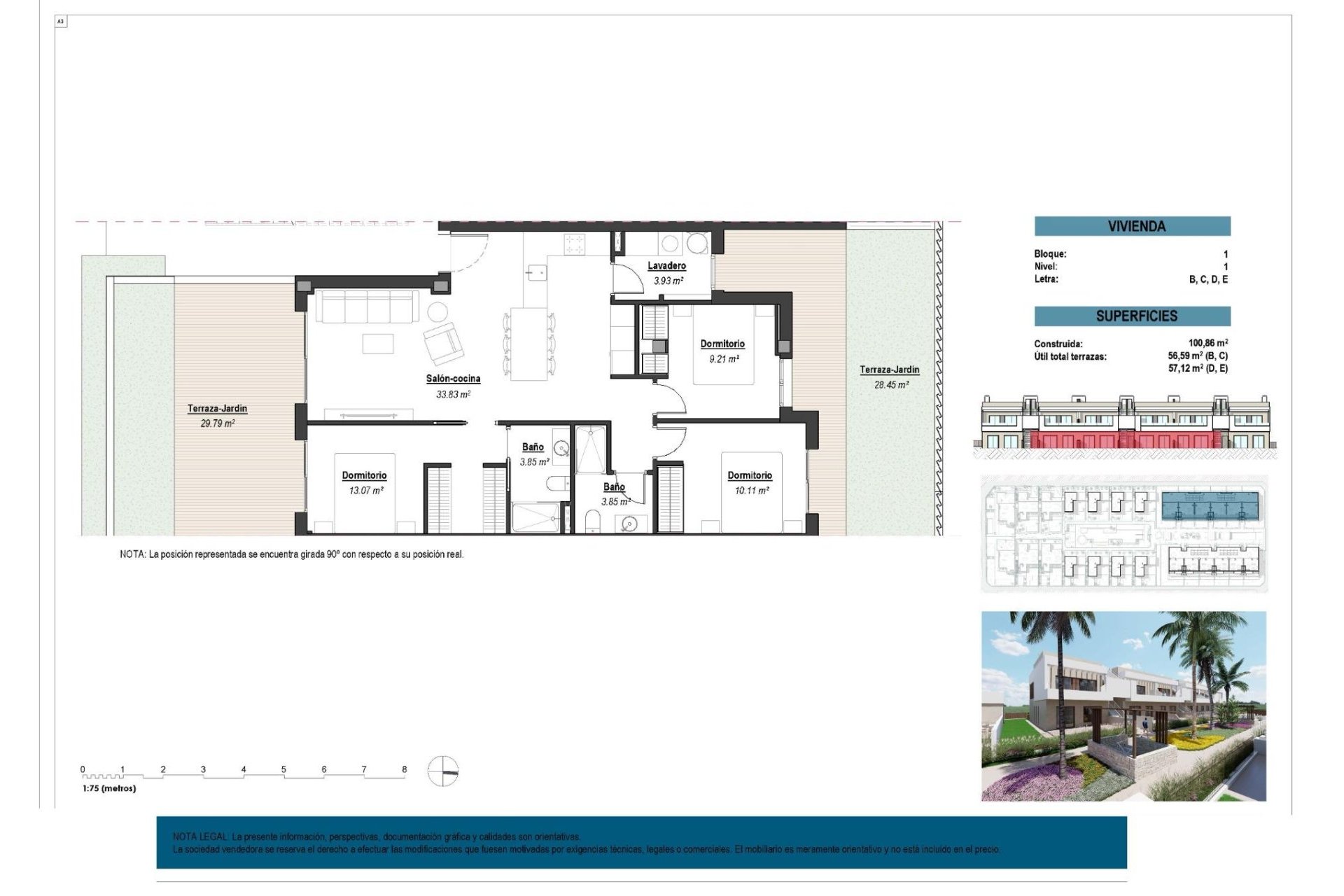 New Build - Bungalow - Los Alcázares - Serena Golf