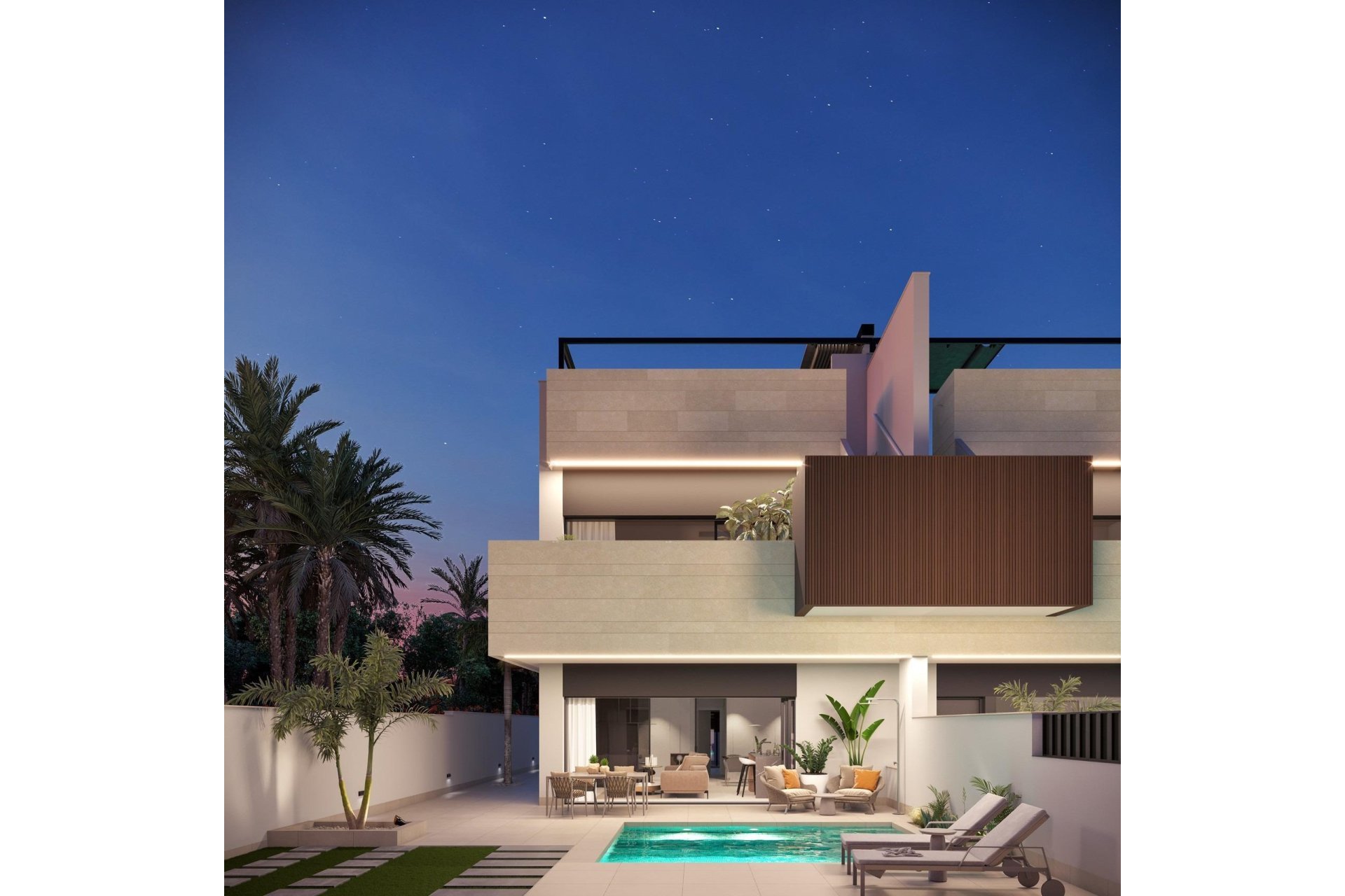 New Build - Bungalow - Pilar de la Horadada - parques de Andromeda