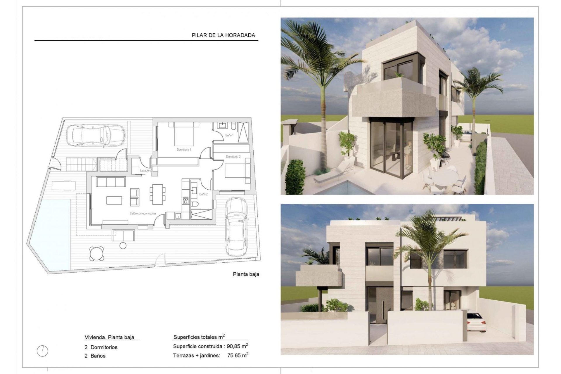New Build - Bungalow - Pilar de la Horadada - pueblo