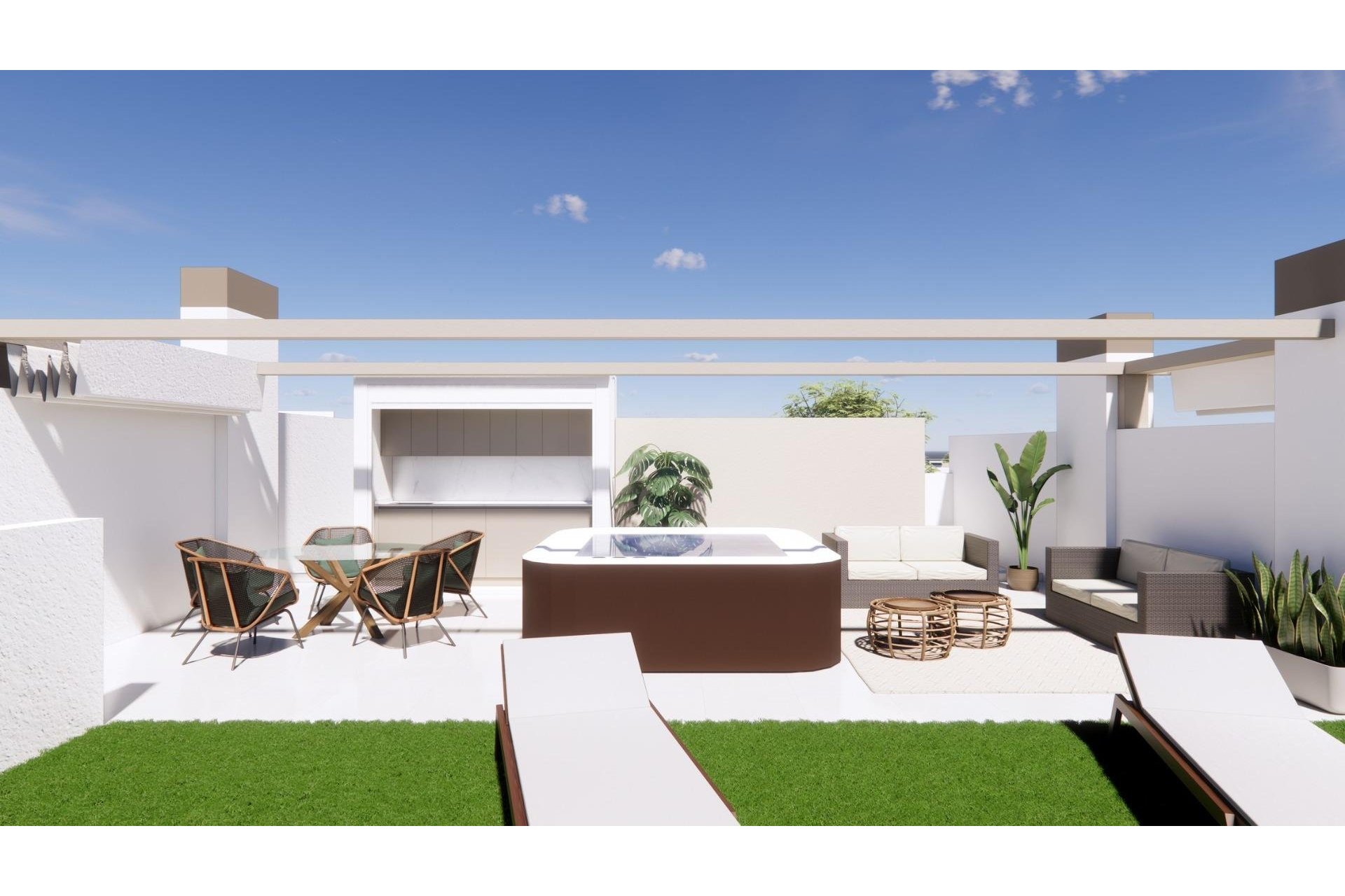 New Build - Bungalow - Pilar de la Horadada - pueblo