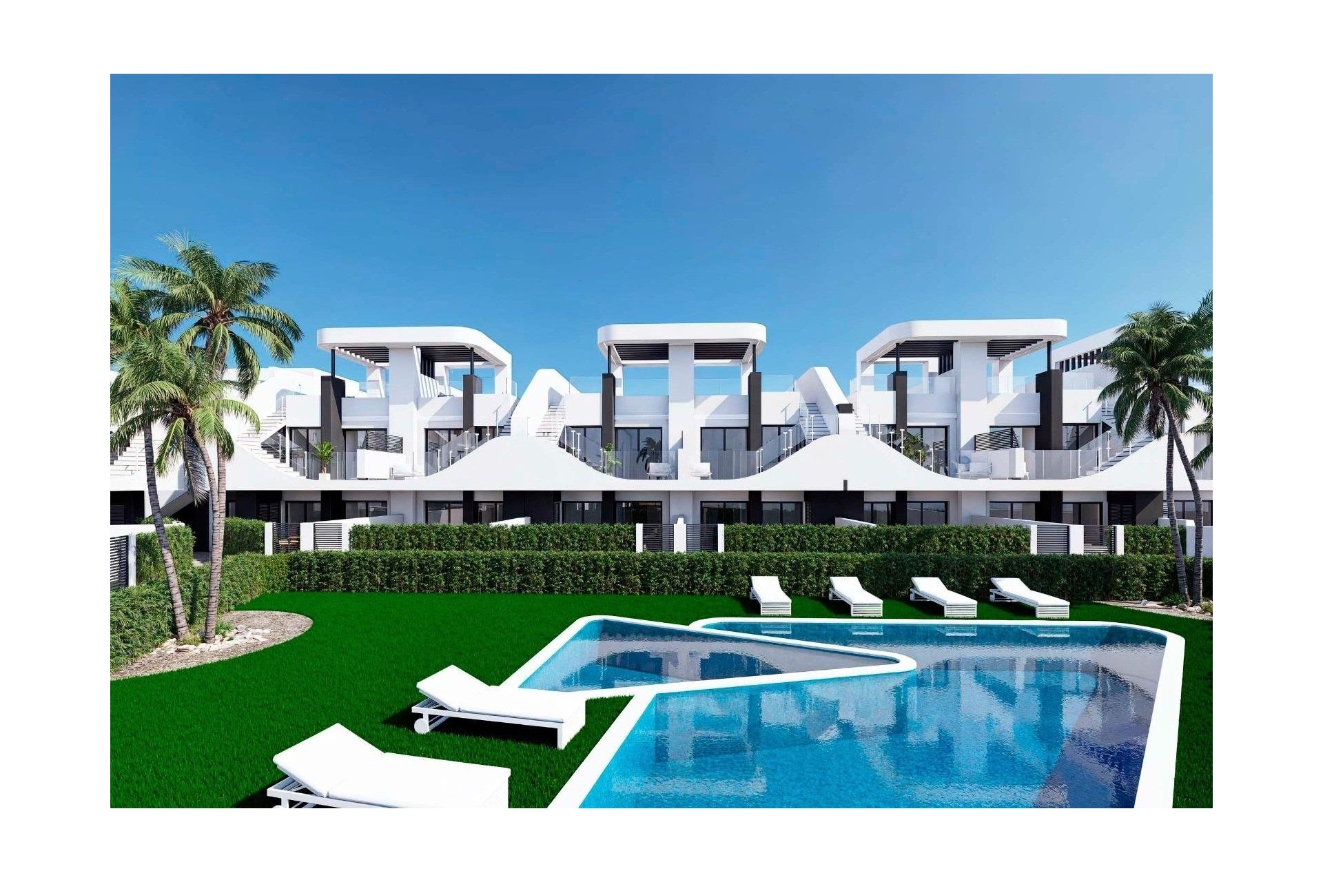 New Build - Bungalow - San Fulgencio - Pueblo