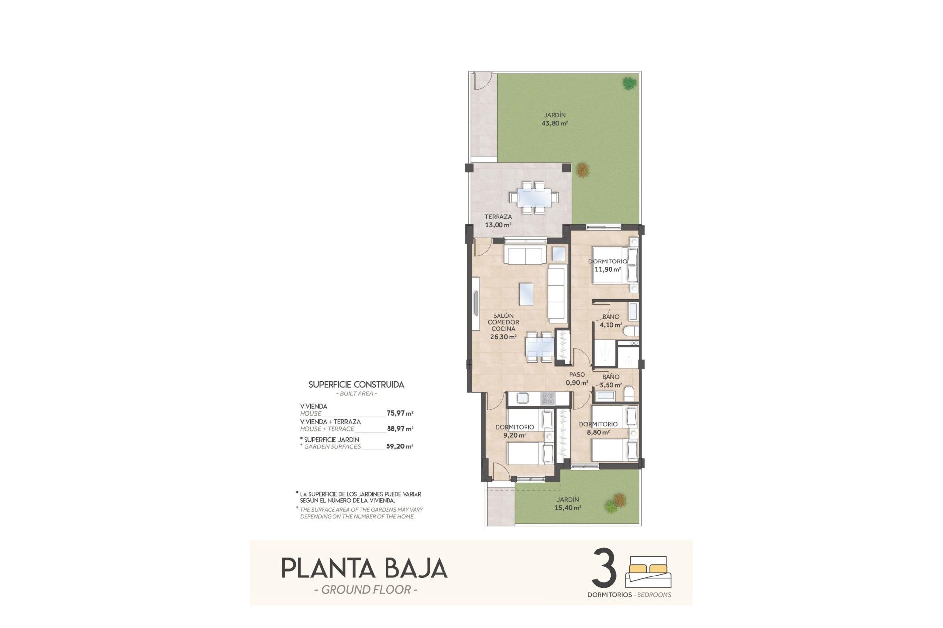 New Build - Bungalow - San Miguel - La Cañada