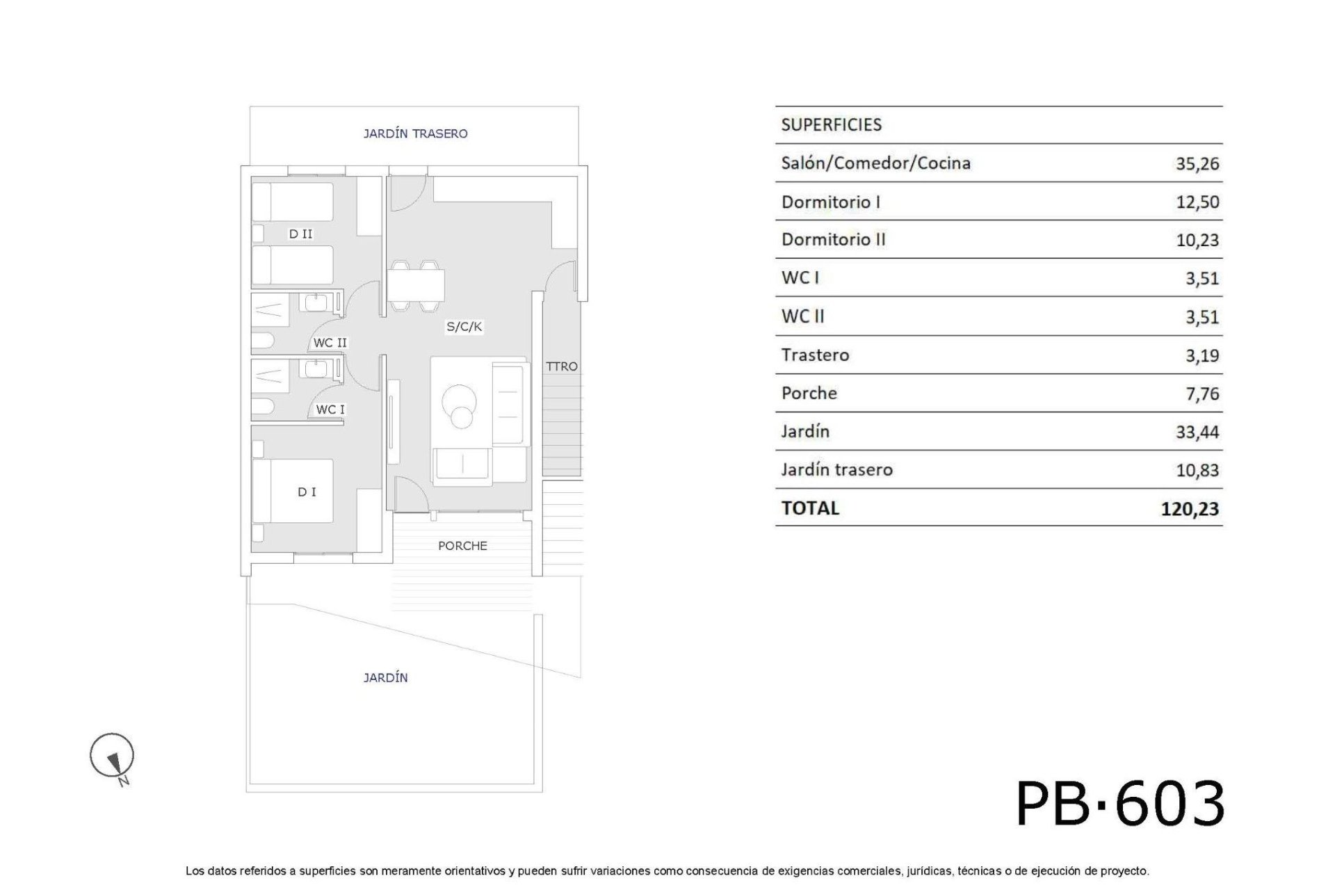 New Build - Bungalow - San Miguel - Pueblo