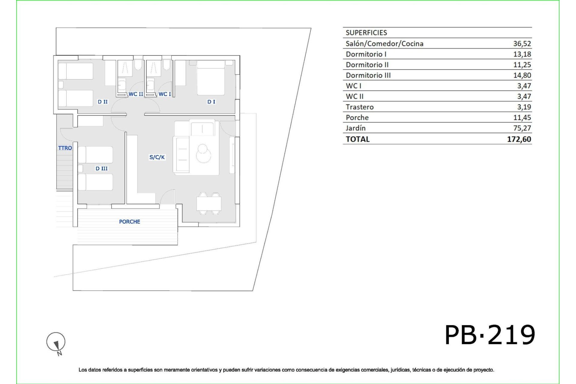 New Build - Bungalow - San Miguel - Pueblo