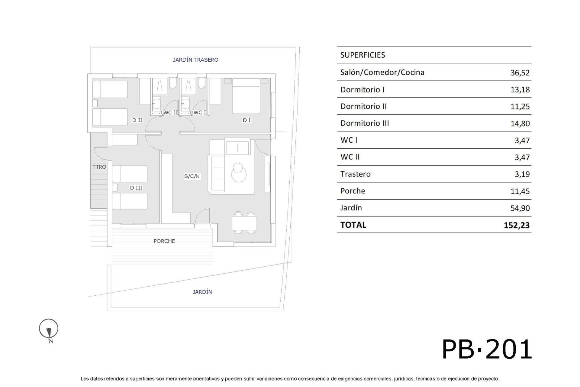 New Build - Bungalow - San Miguel - Pueblo