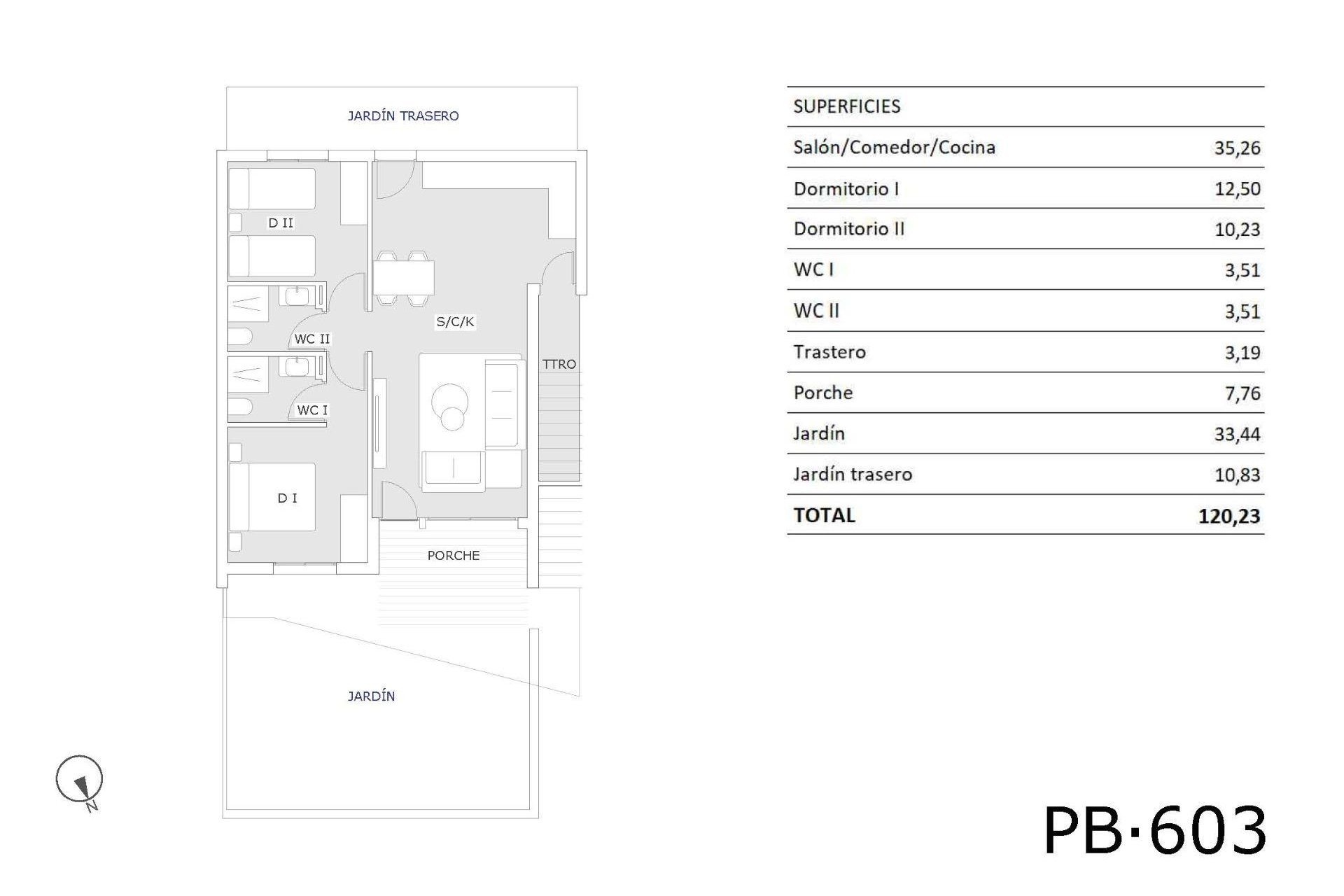 New Build - Bungalow - San Miguel - Pueblo