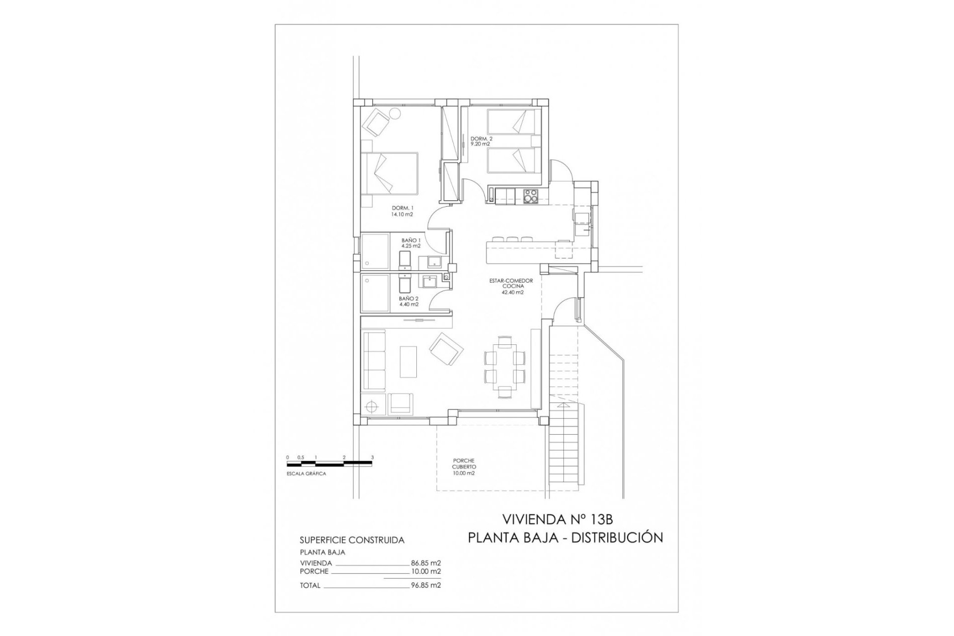 New Build - Bungalow - San Miguel - VistaBella Golf