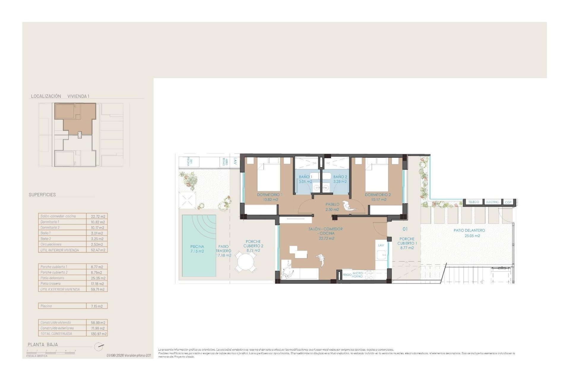 New Build - Bungalow - San Pedro del Pinatar - Molino de Chirrete