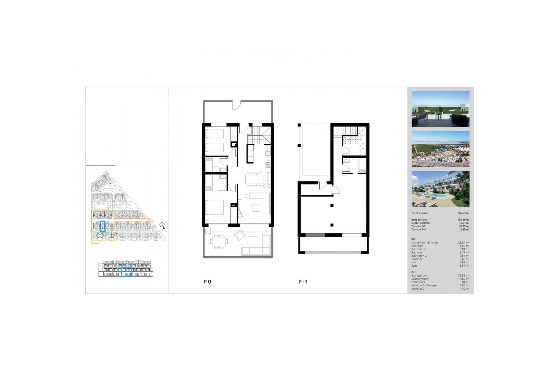 New Build - Bungalow - Torrevieja - Lago Jardín II