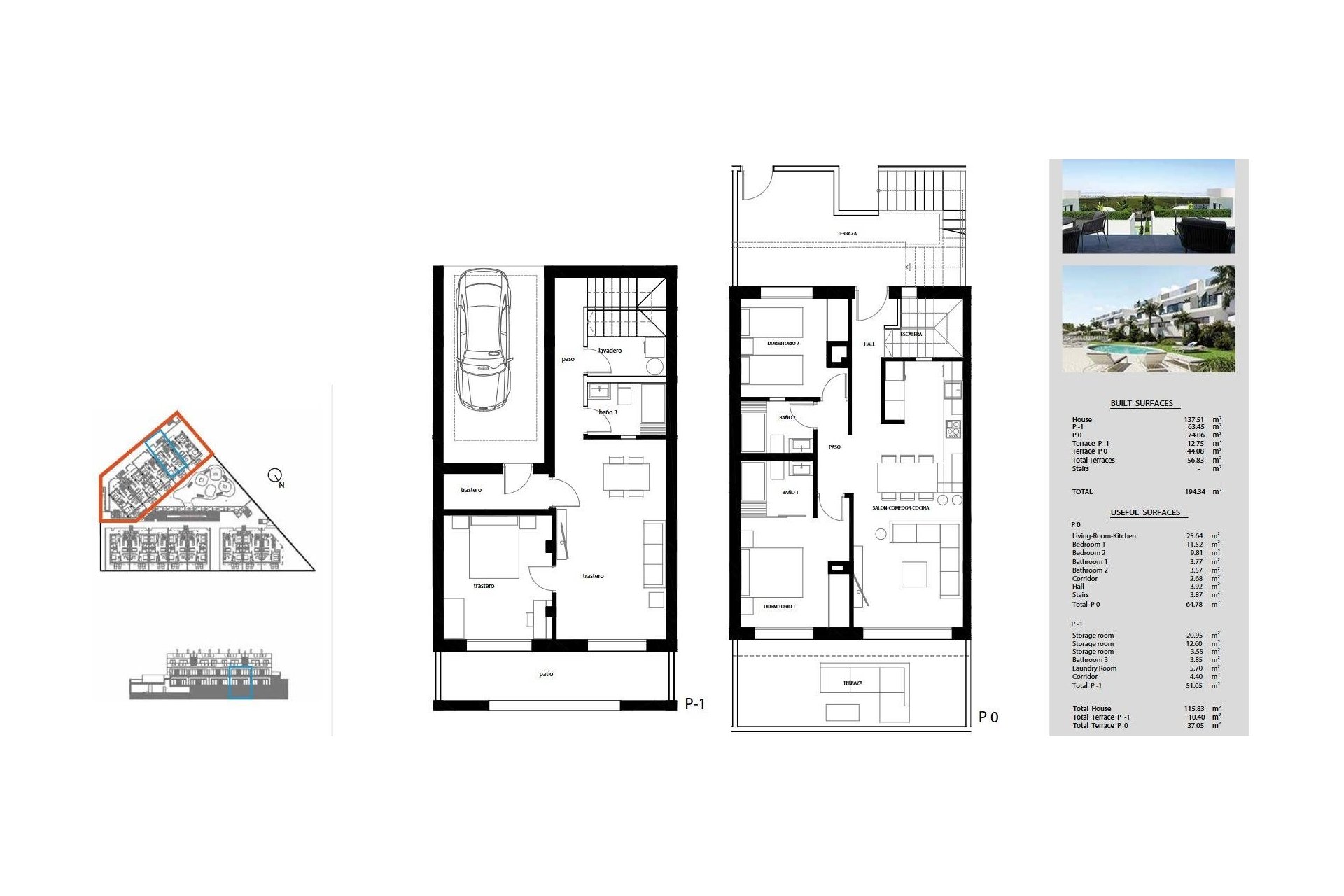 New Build - Bungalow - Torrevieja - Lago Jardín II