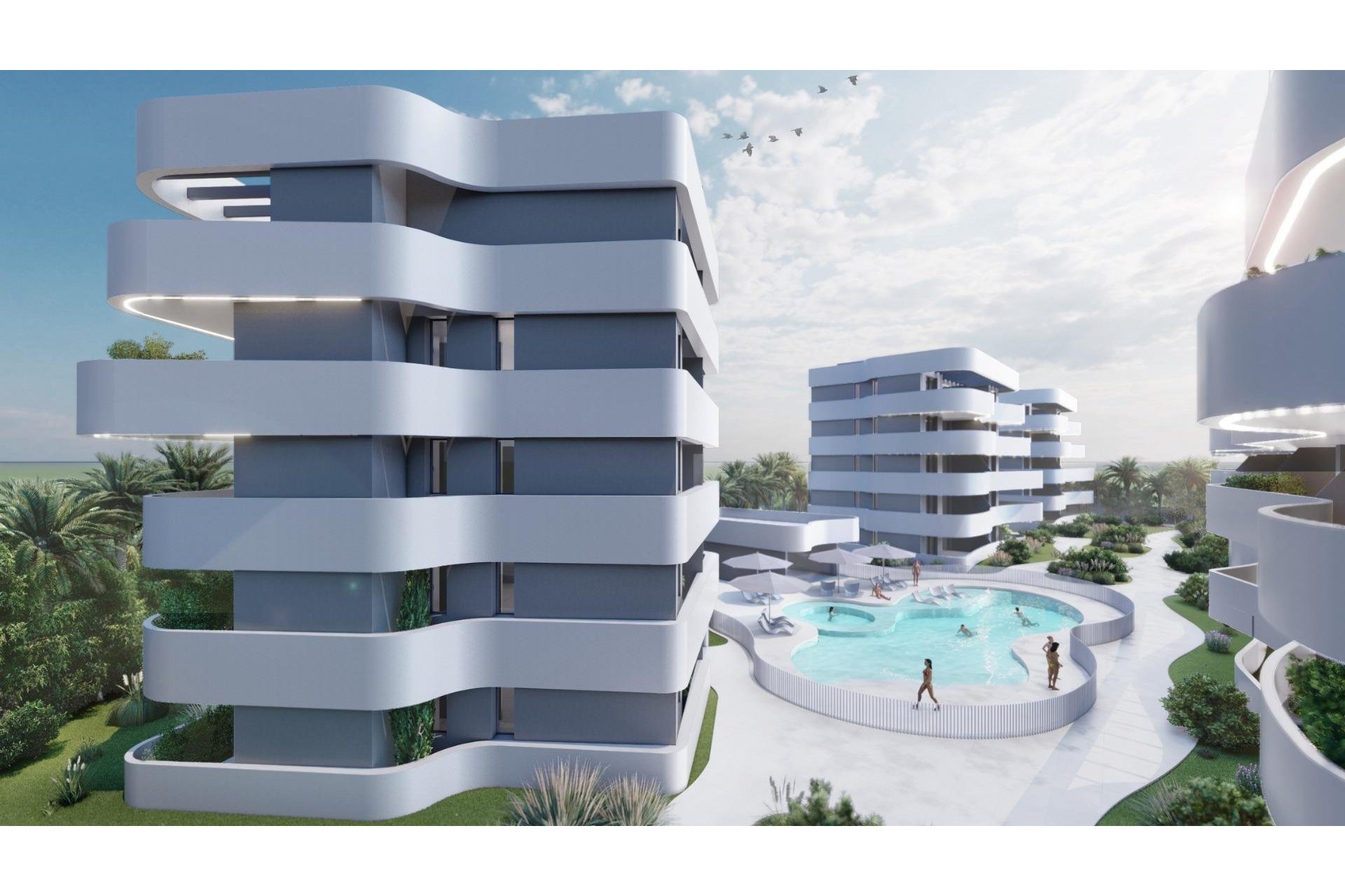 New Build - Ground floor apartment - Guardamar del Segura - El Raso