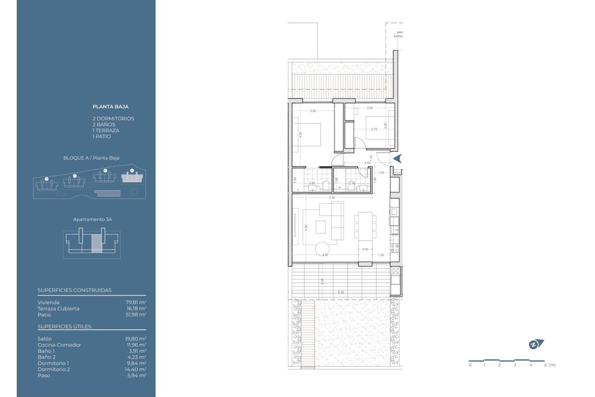 New Build - Ground floor apartment - La Nucía - Puerto Azul