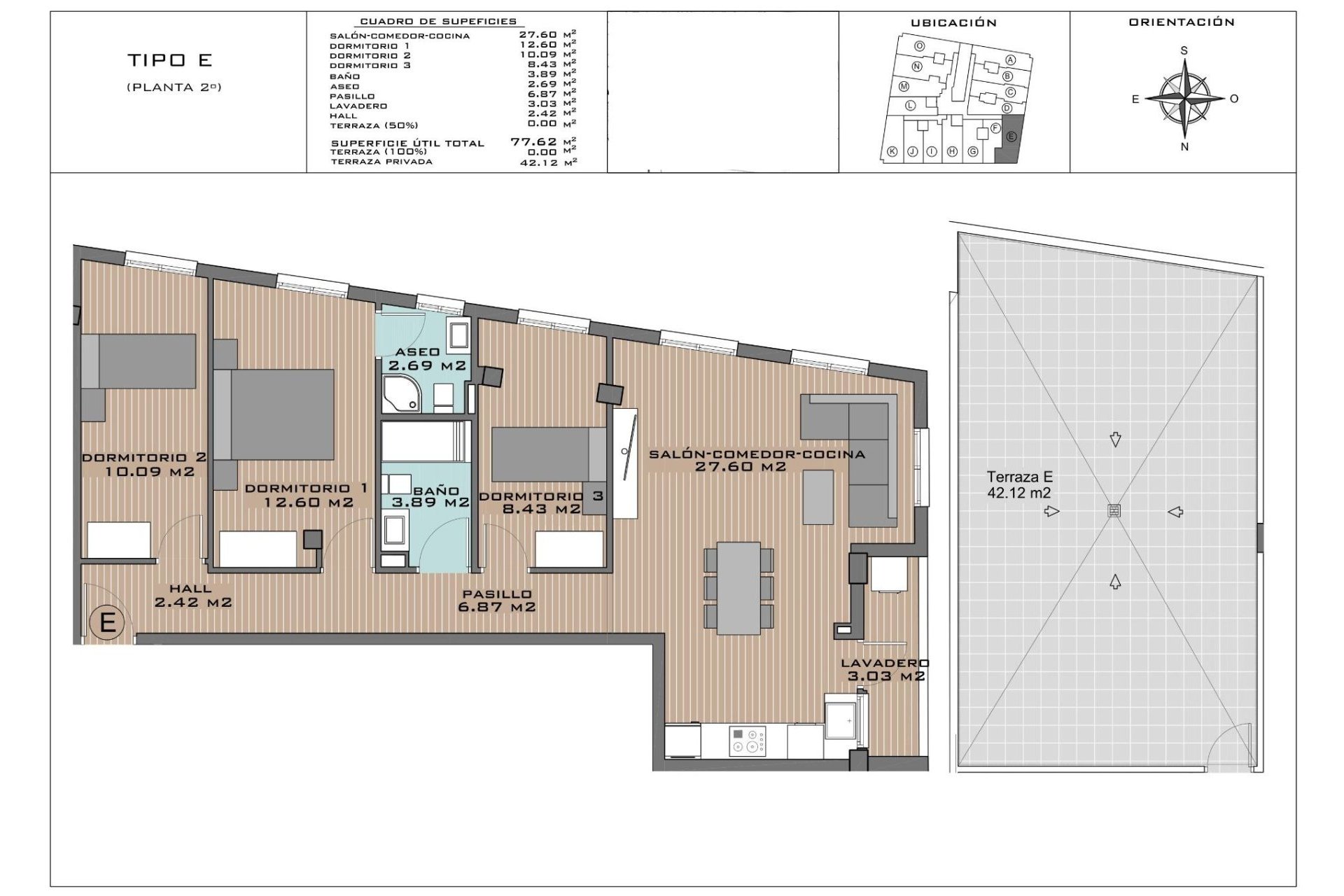 New Build - Penthouse - Algorfa - Pueblo