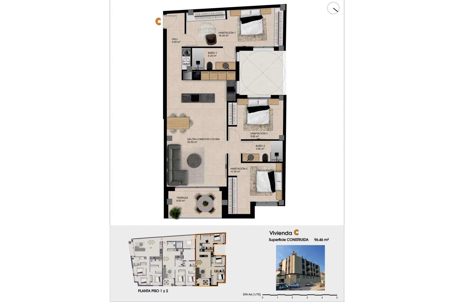 New Build - Penthouse - Catral - pueblo