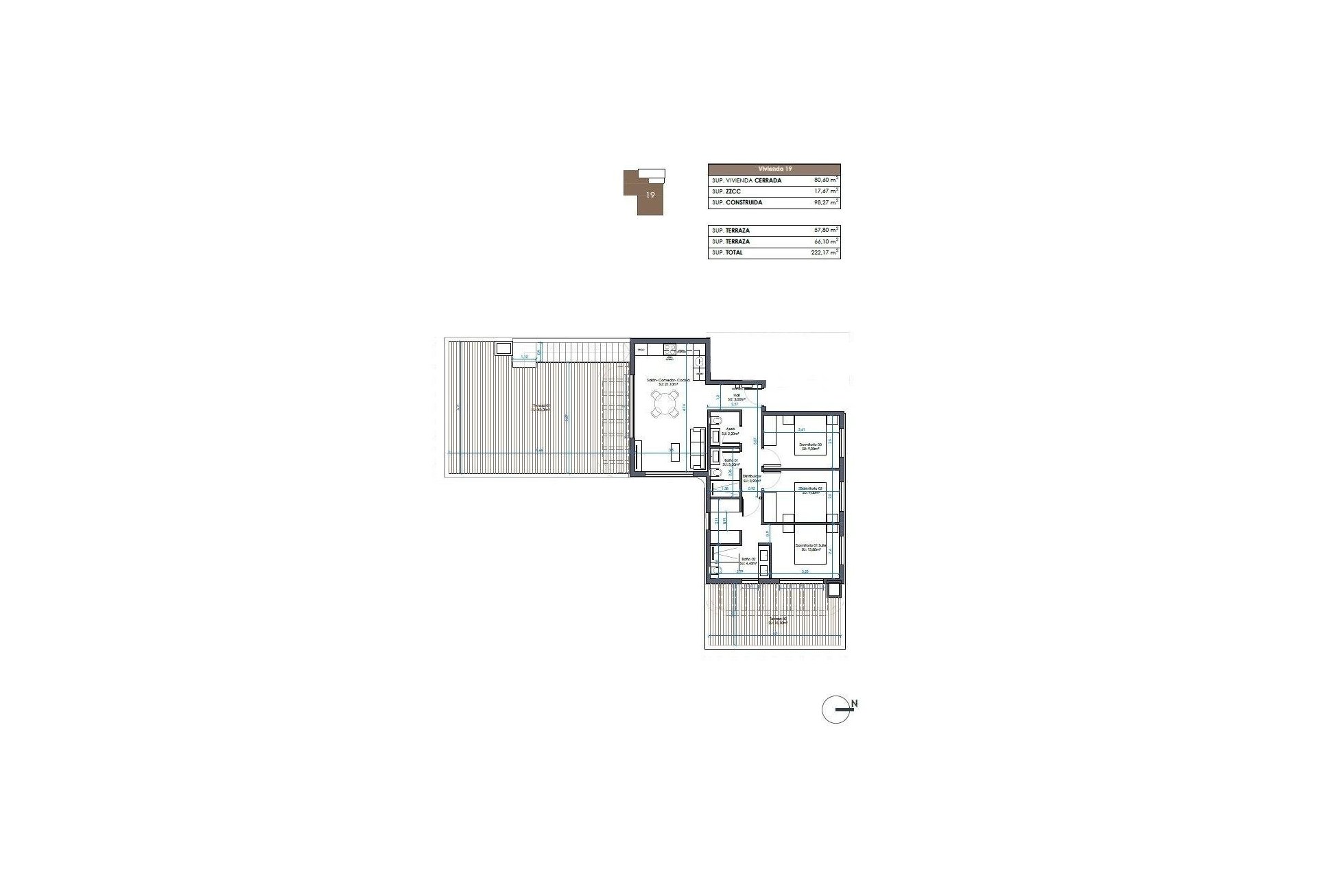 New Build - Penthouse - Guardamar del Segura - Camino del Puerto