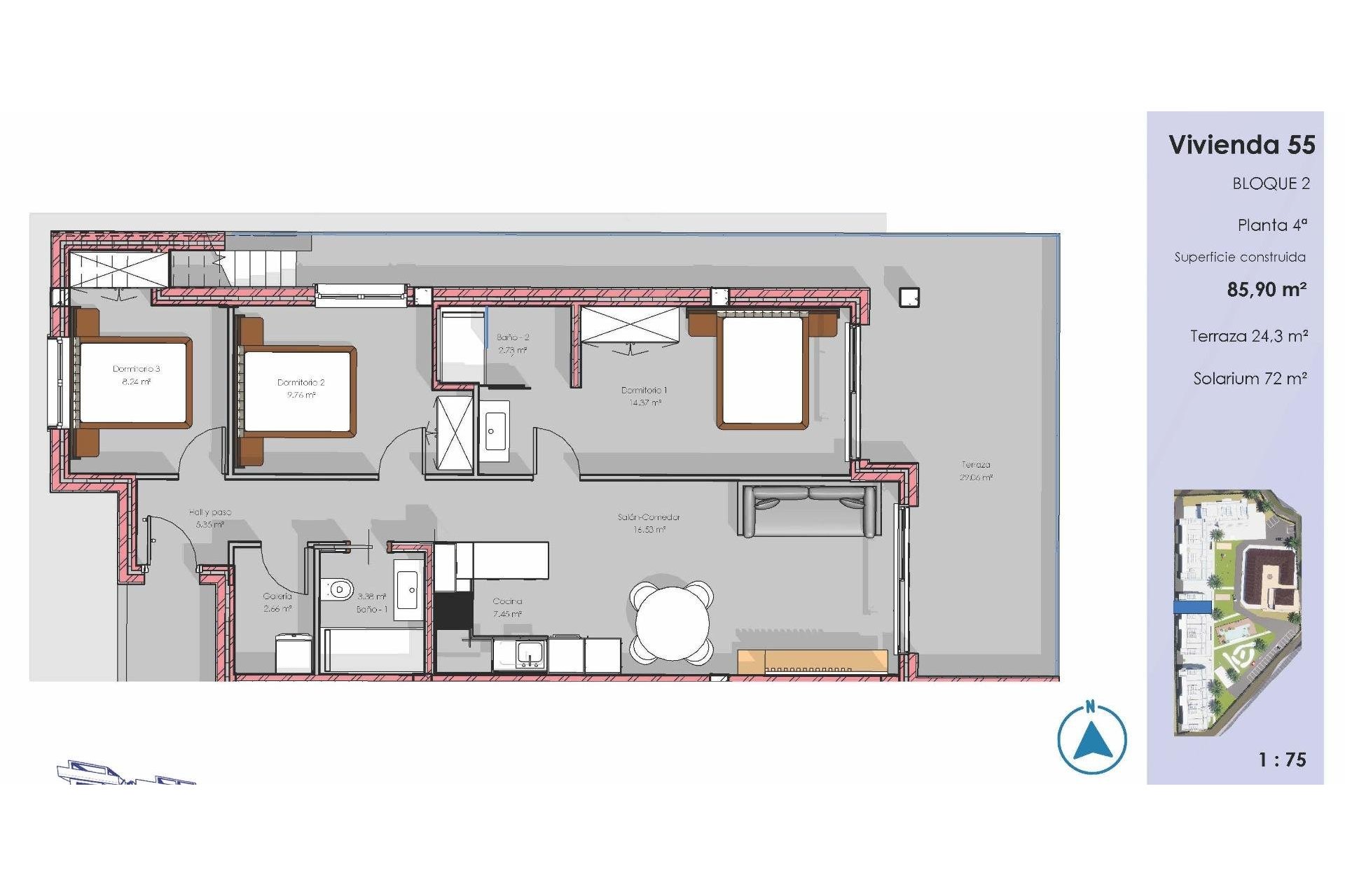 New Build - Penthouse - Guardamar del Segura - El Raso