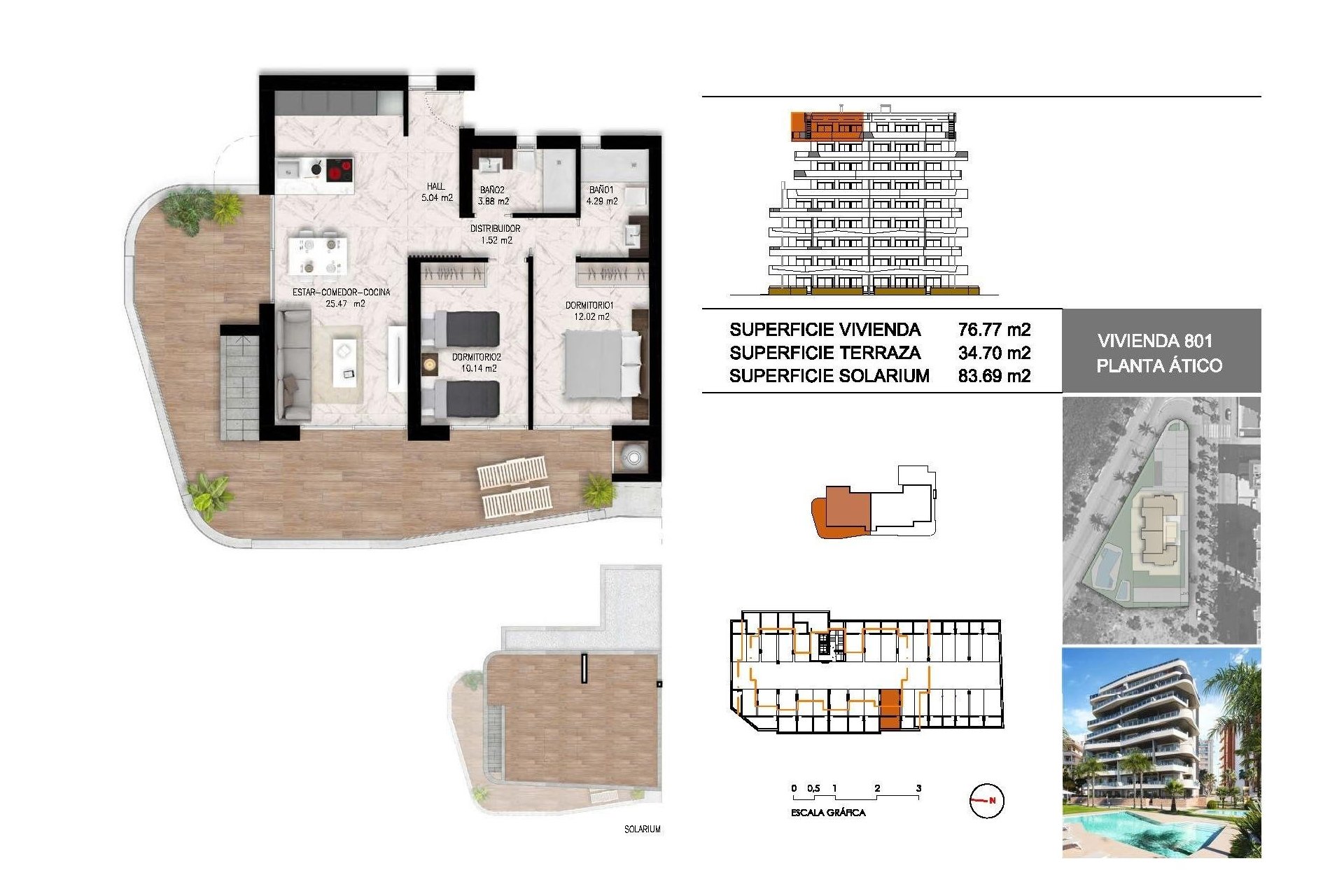 New Build - Penthouse - Guardamar del Segura - PUERTO