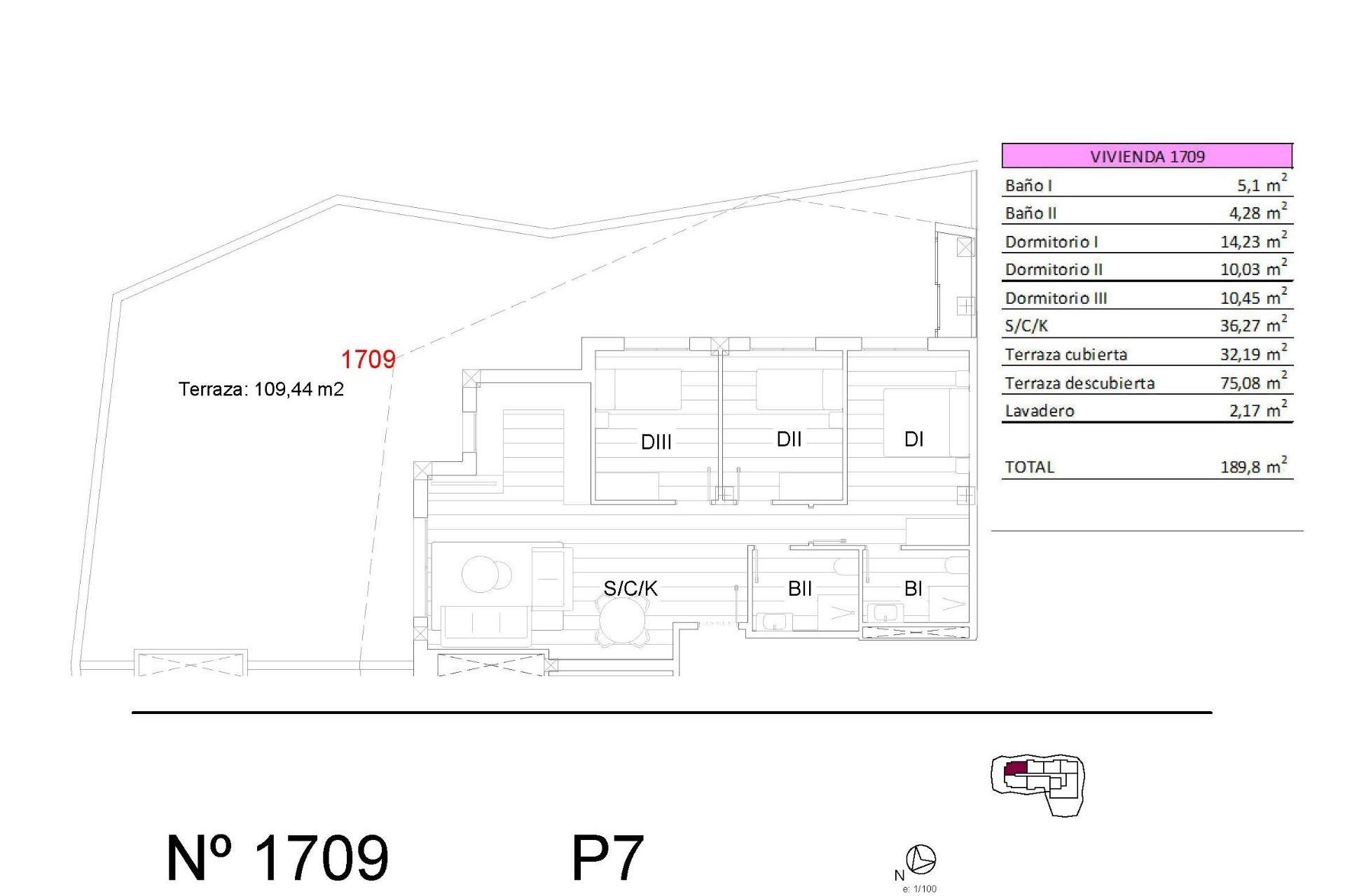 New Build - Penthouse - San Miguel - Pueblo