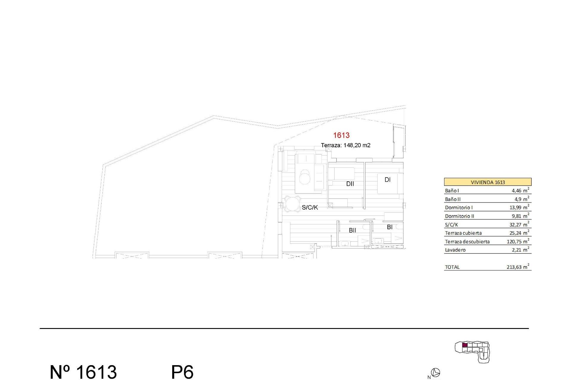 New Build - Penthouse - San Miguel - Pueblo