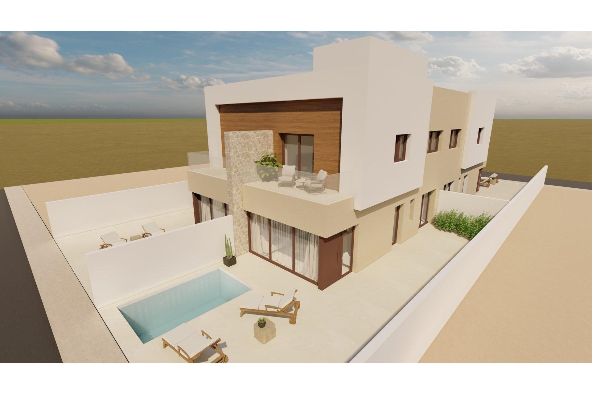 New Build - Quad house - San Javier - pueblo