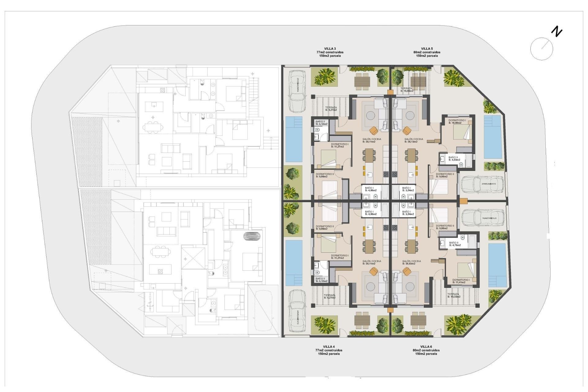 New Build - Quad house - Torre Pacheco - El Alba