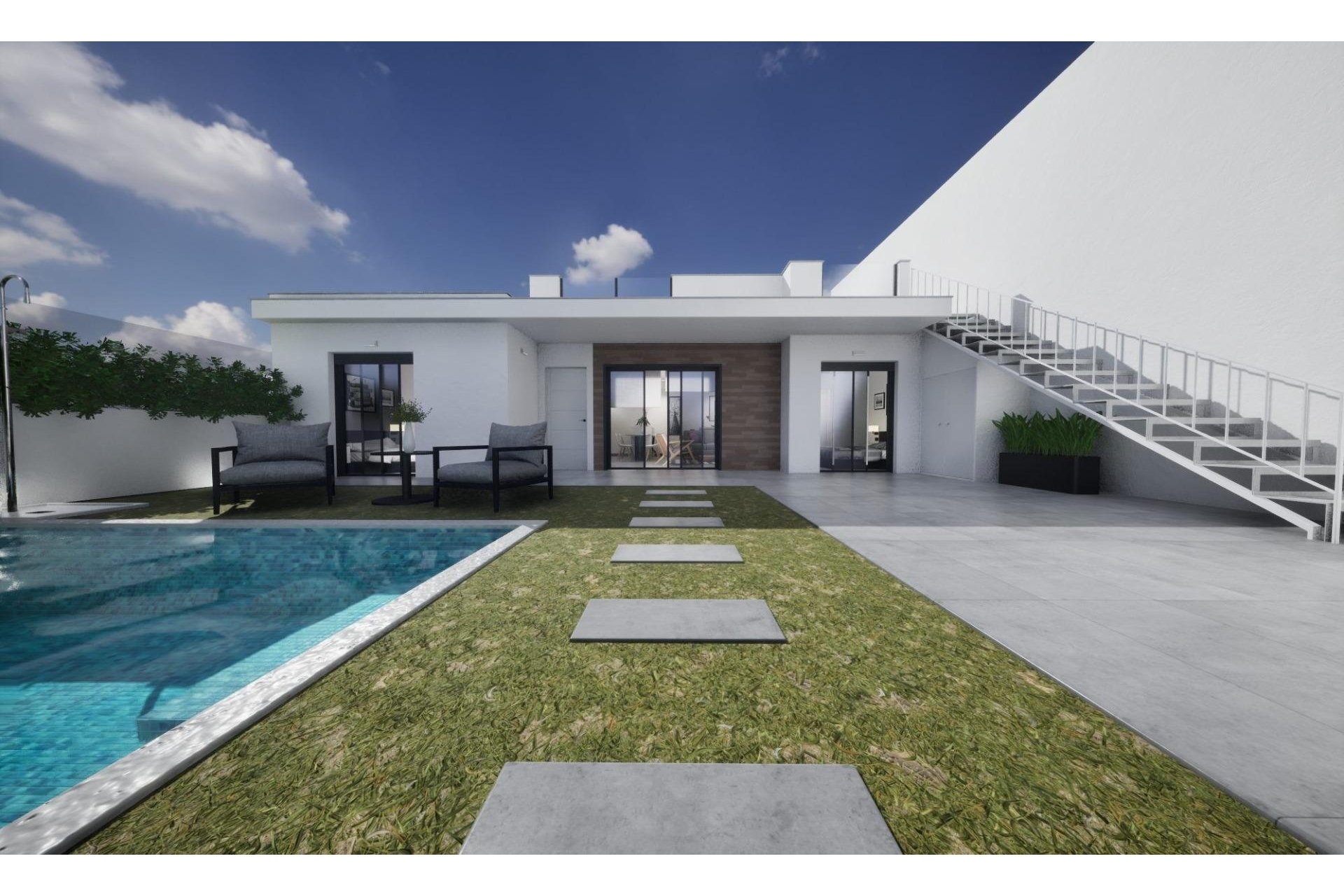 New Build - Quad house - Torre Pacheco - pueblo
