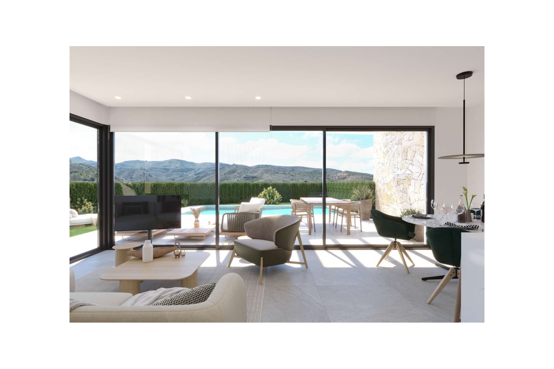 New Build - Semi-Detached Villa - Monforte del Cid - Font del Llop