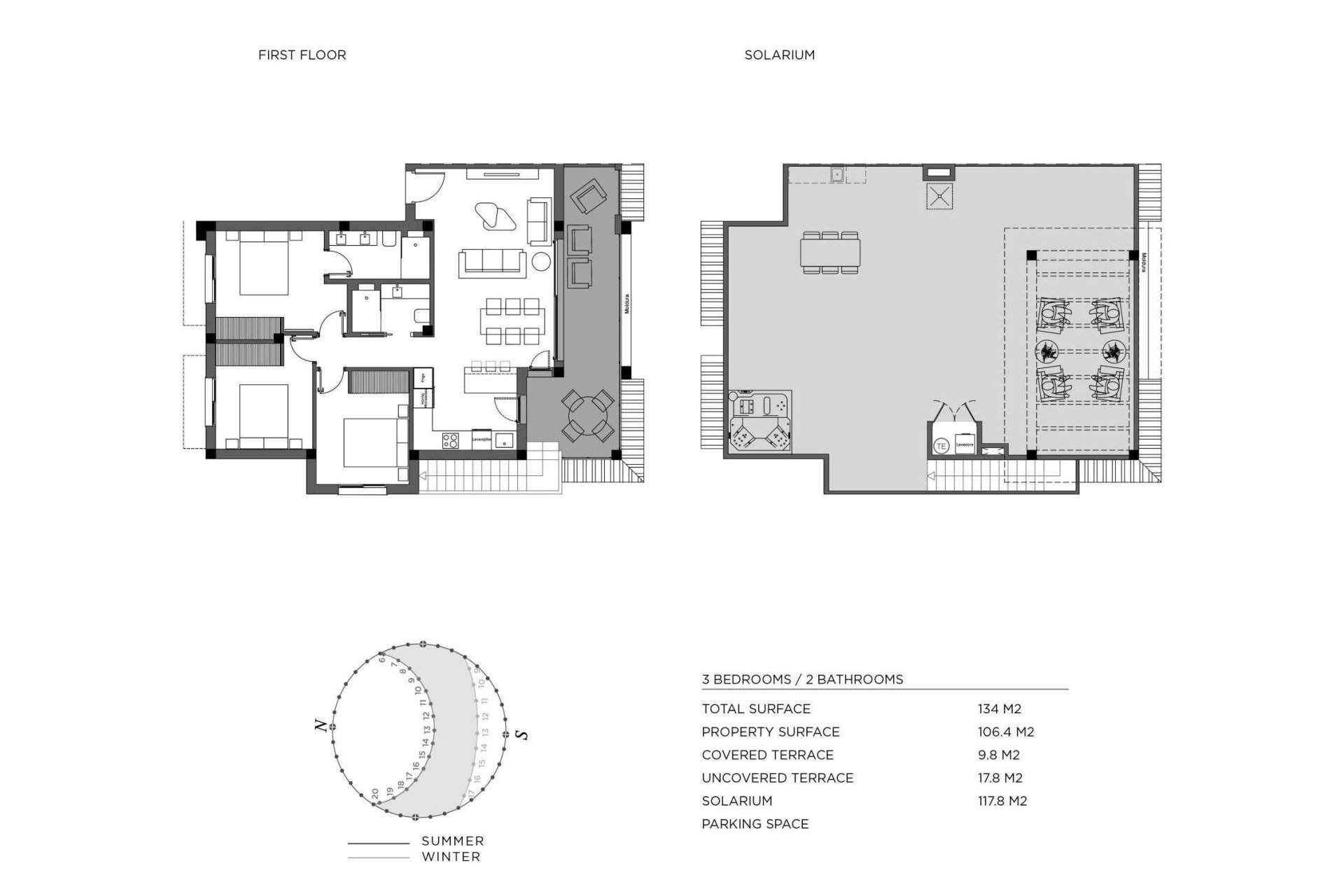 New Build - Top Floor Bungalow - Ciudad Quesada - Rojales - Doña pepa