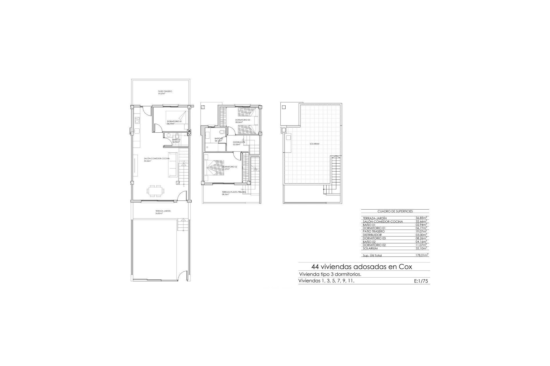 New Build - Town House - Cox - San Fernando