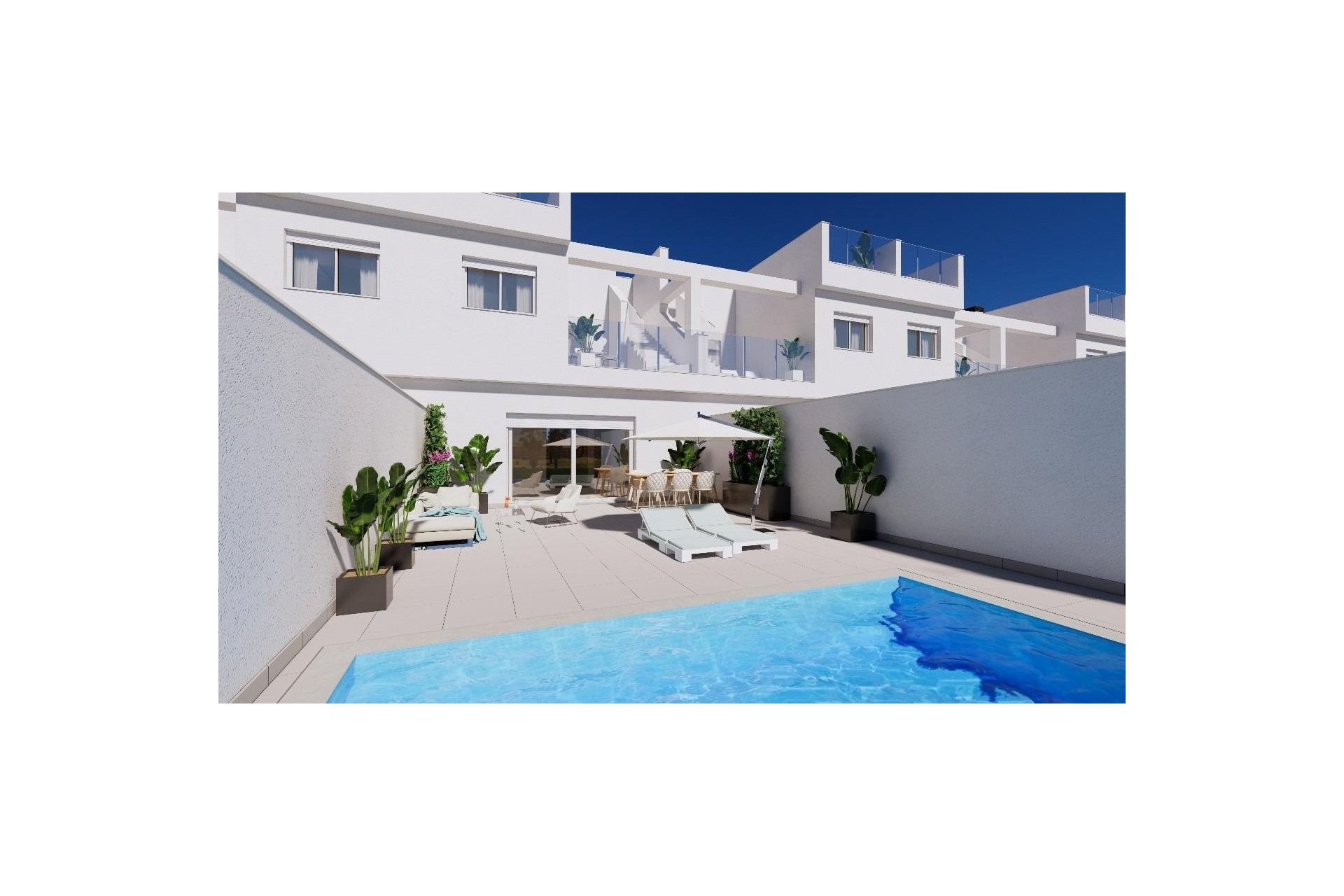 New Build - Town House - Los Alcázares - Serena Golf