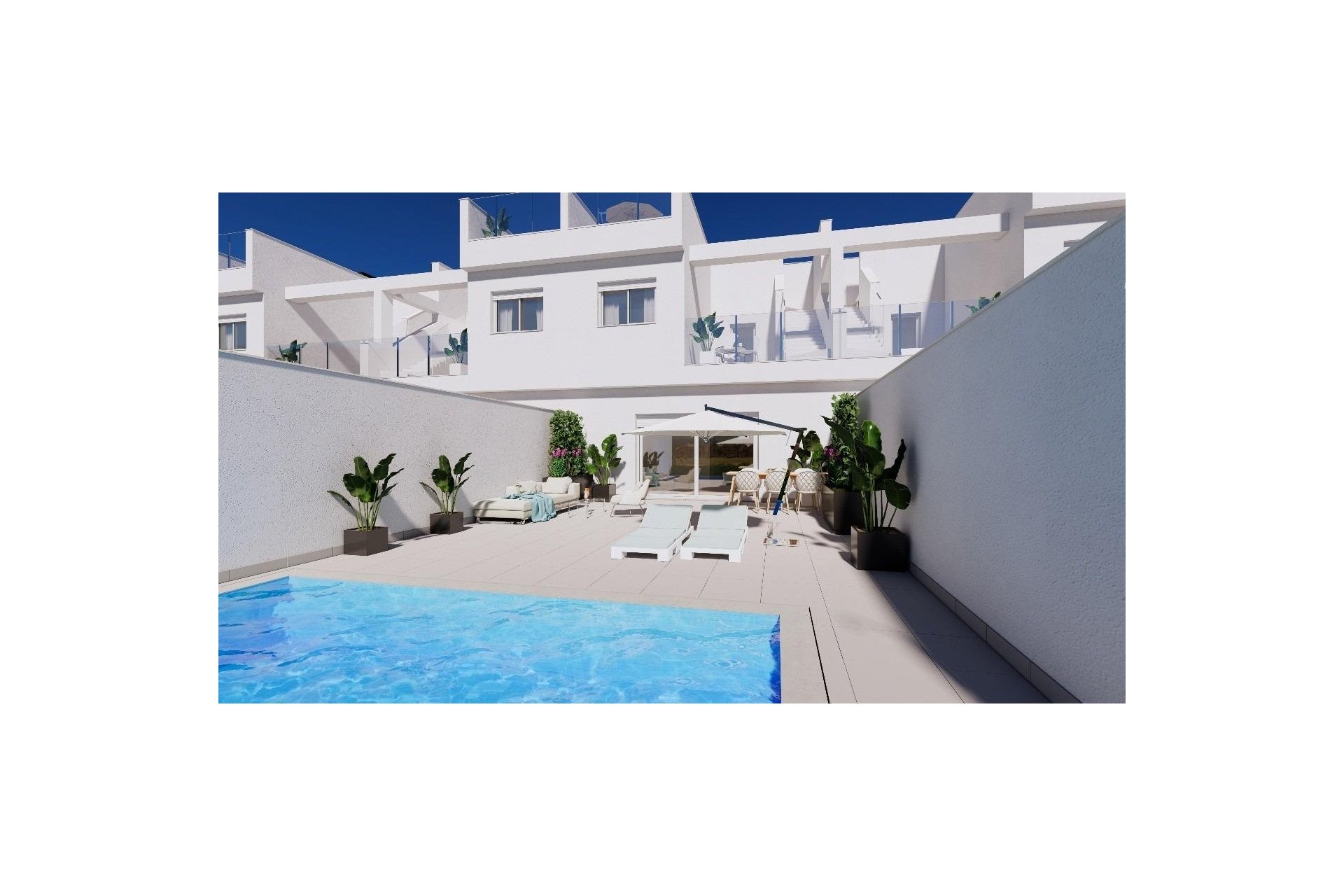 New Build - Town House - Los Alcázares - Serena Golf