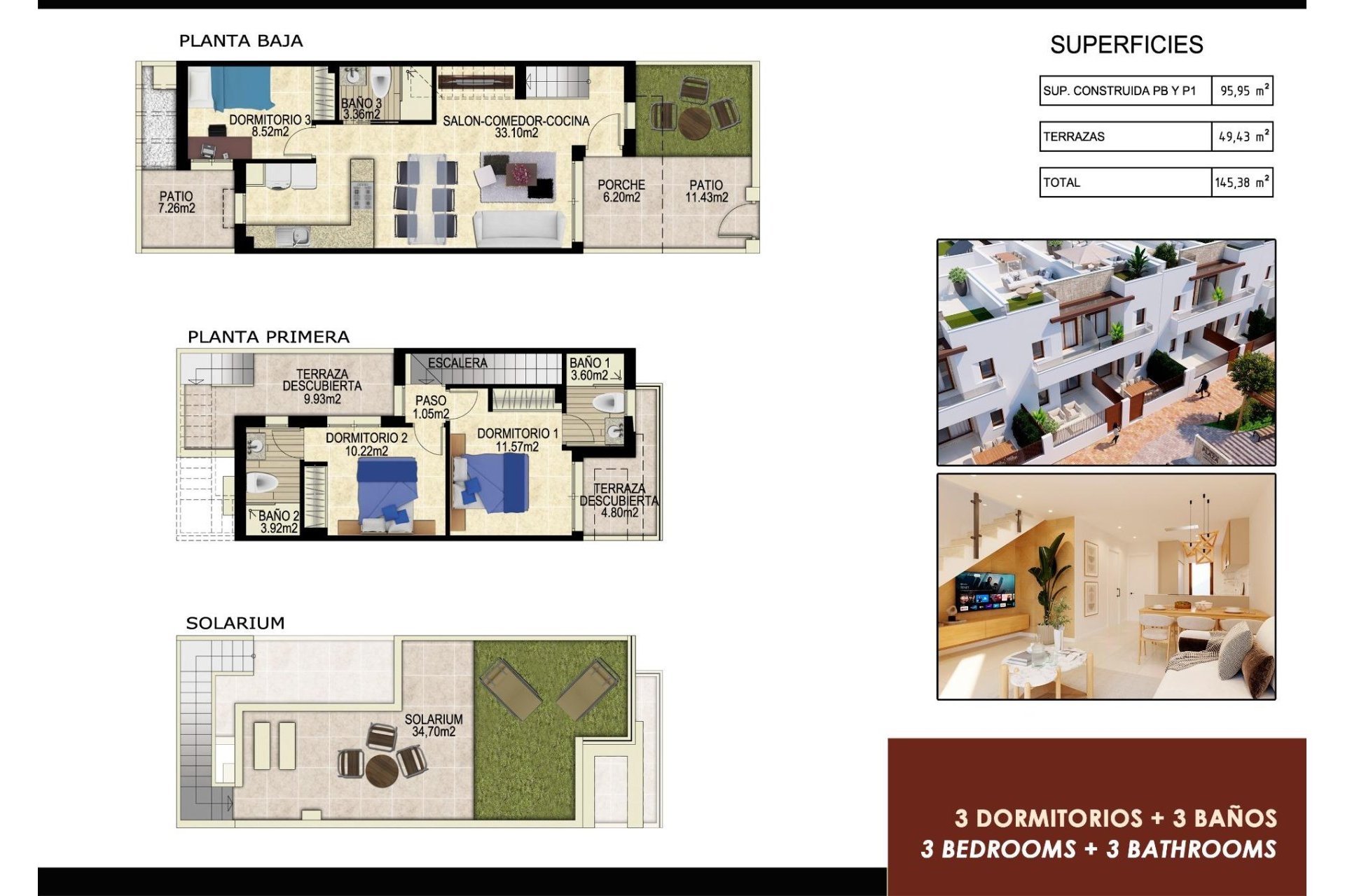 New Build - Town House - Orihuela - Vistabella Golf