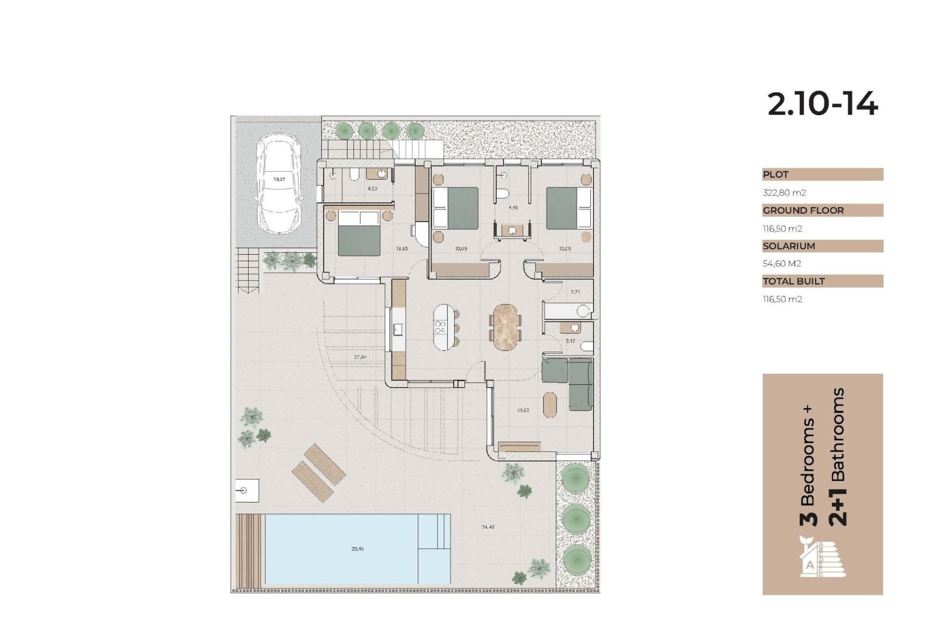 New Build - Villa - Algorfa - La finca golf