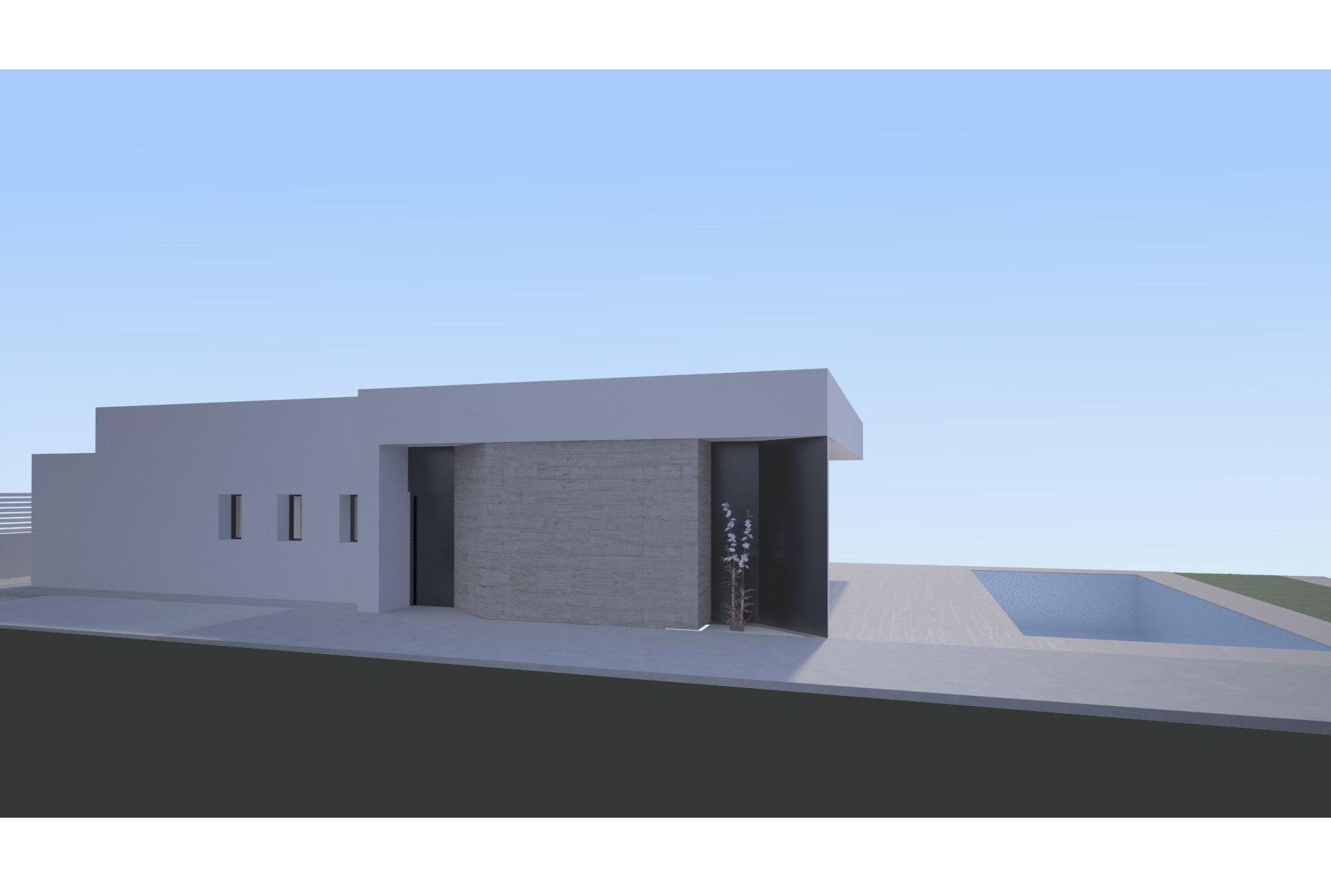 New Build - Villa - Aspe - Centro