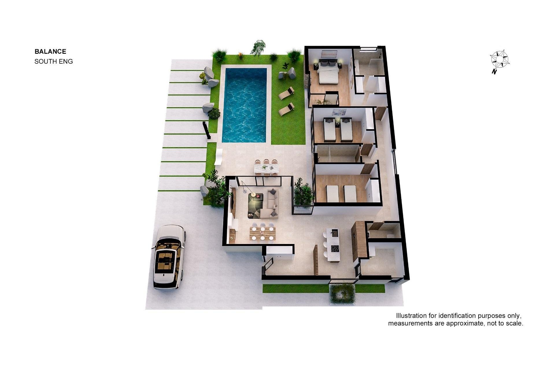 New Build - Villa - BAÑOS Y MENDIGO - Altaona Golf