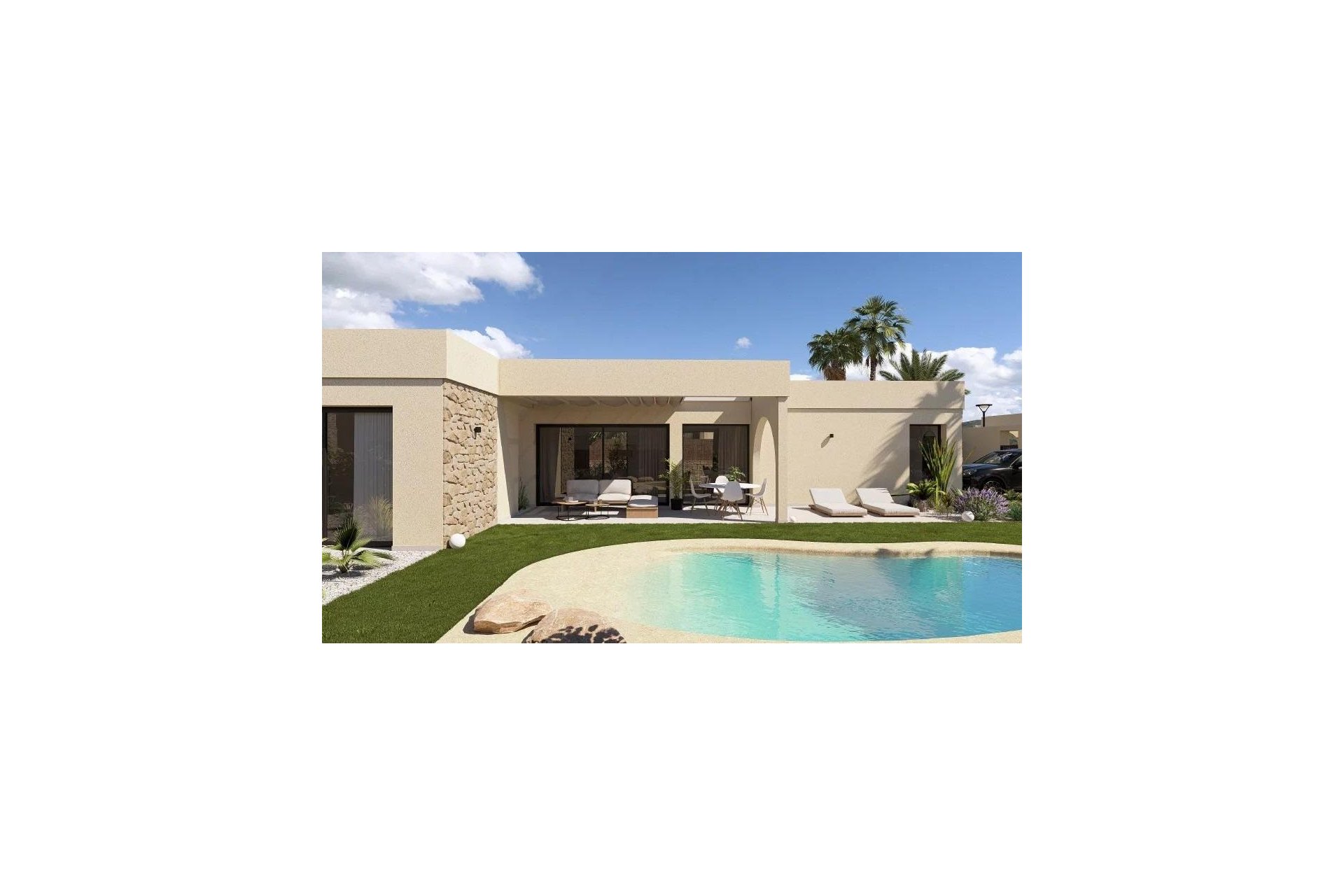 New Build - Villa - BAÑOS Y MENDIGO - Altaona Golf