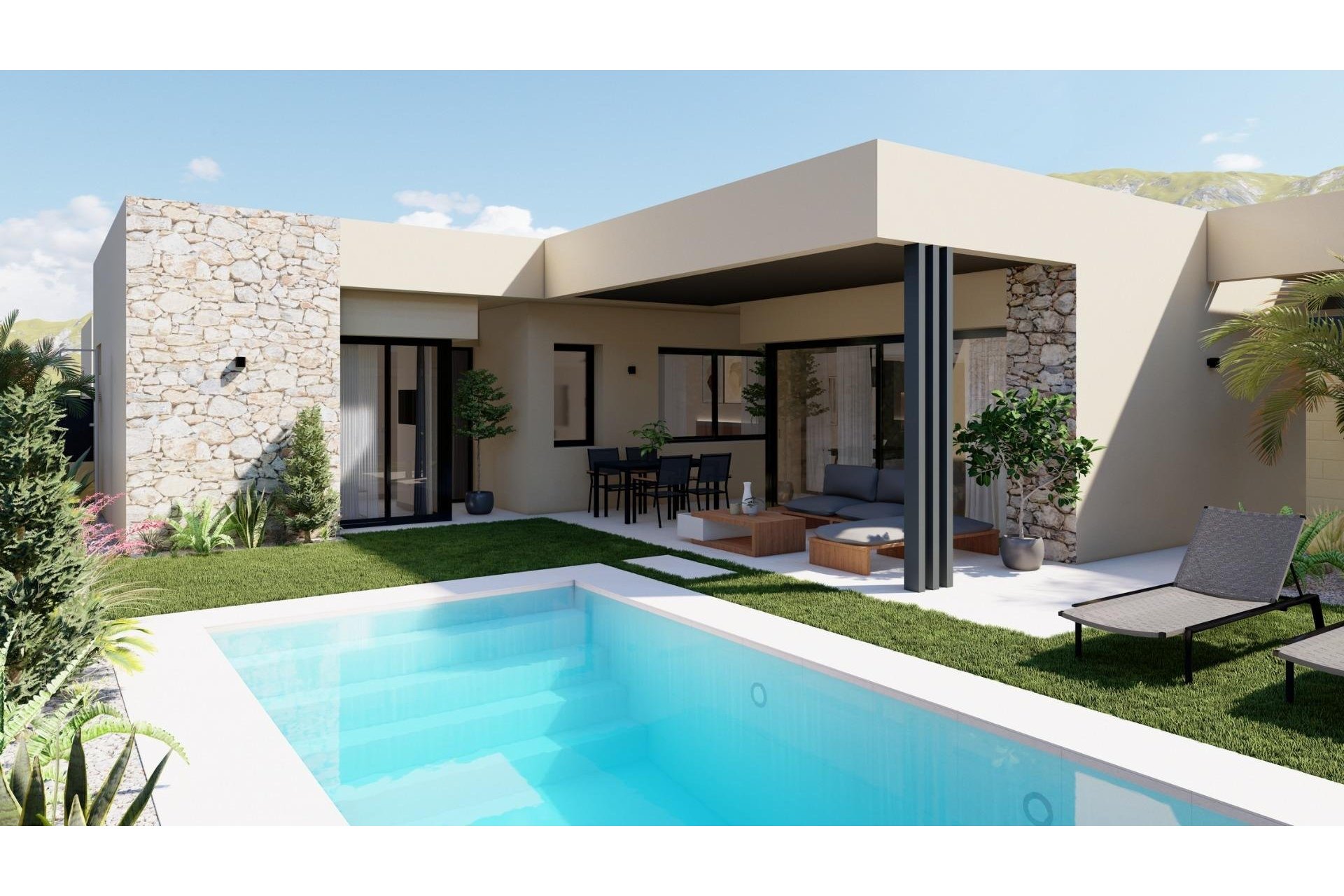 New Build - Villa - BAÑOS Y MENDIGO - Altaona Golf