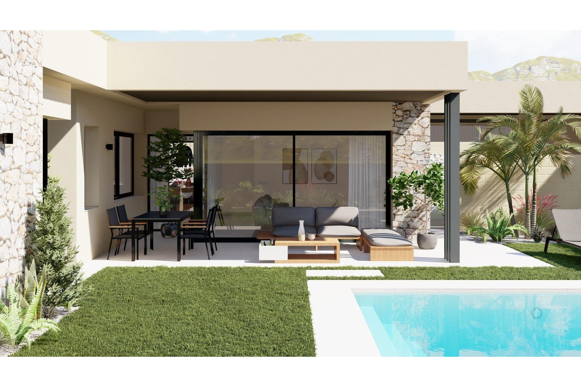 New Build - Villa - BAÑOS Y MENDIGO - Altaona Golf
